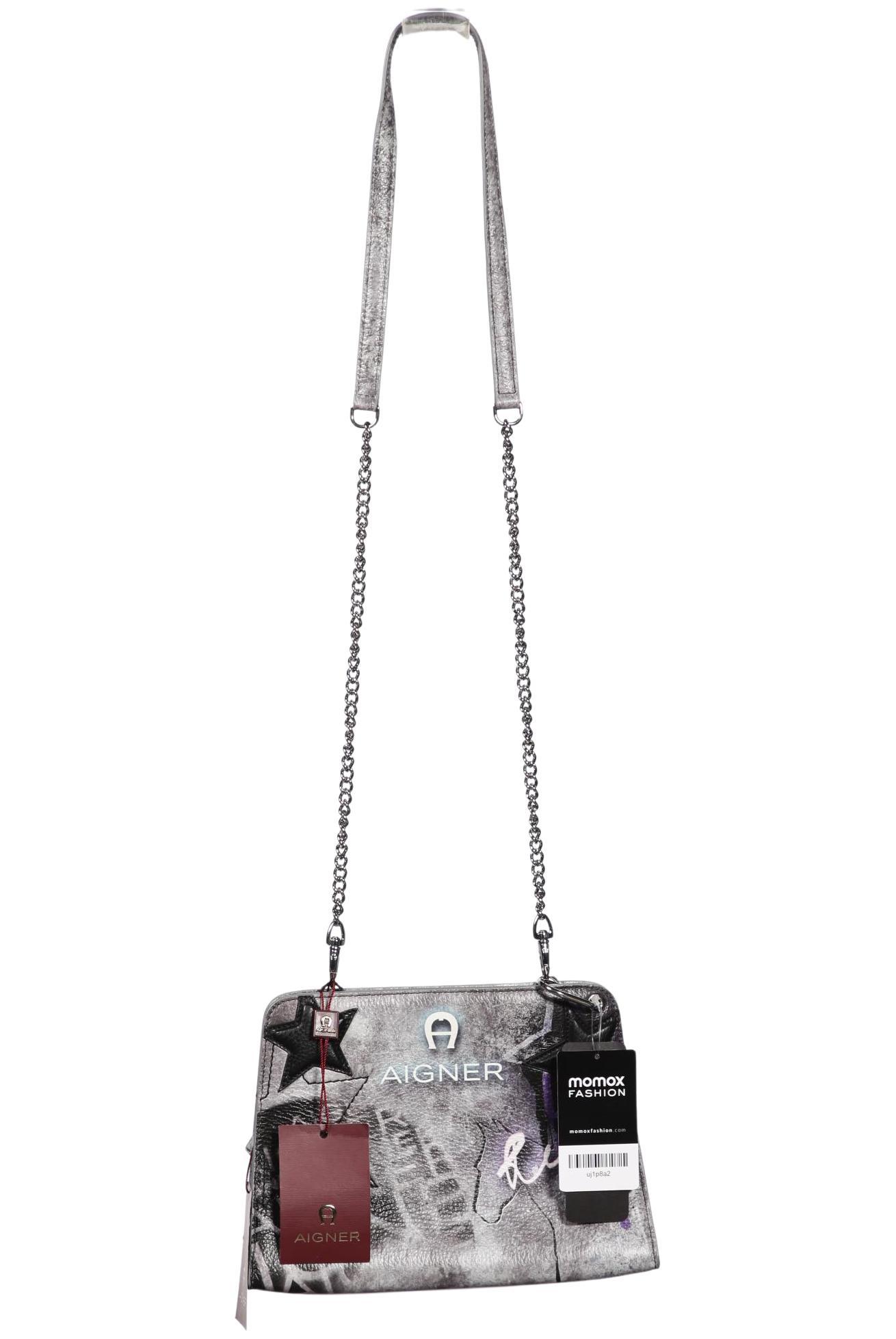 

Aigner Damen Handtasche, grau, Gr.