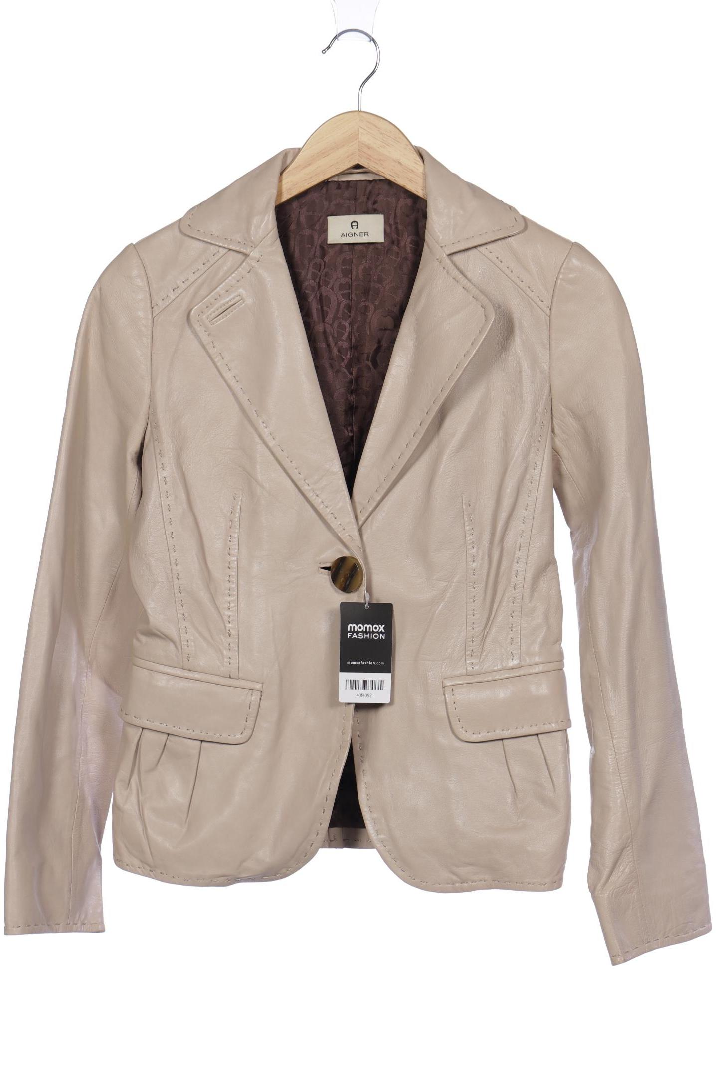 

Aigner Damen Jacke, beige, Gr. 40