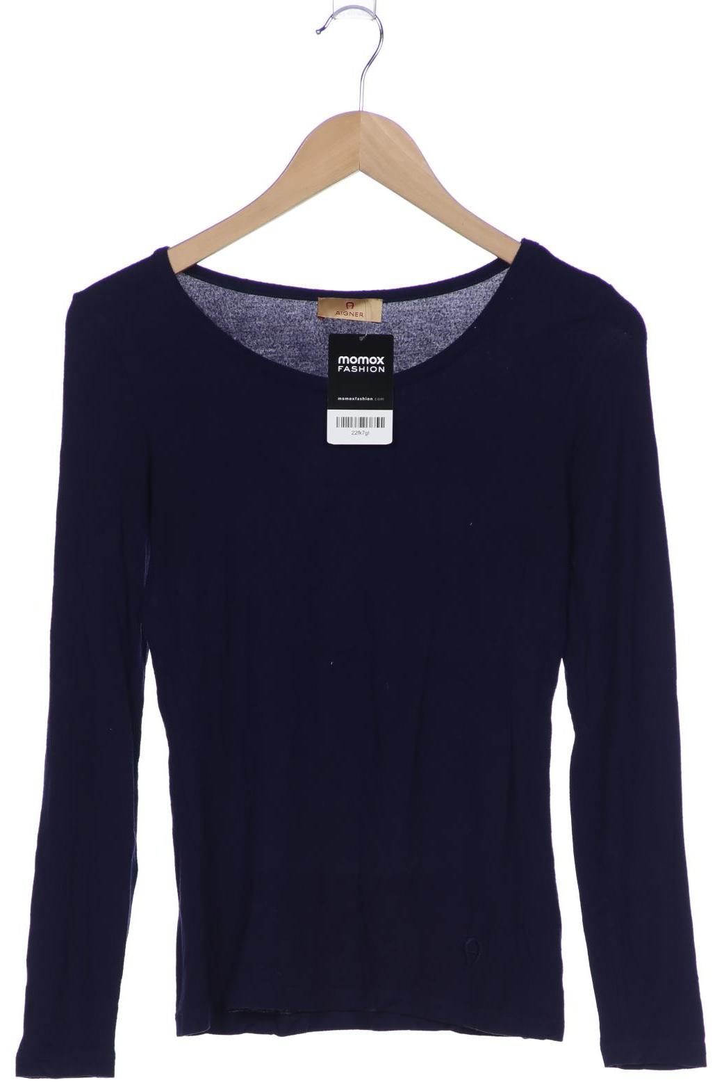 

Aigner Damen Langarmshirt, marineblau, Gr. 36