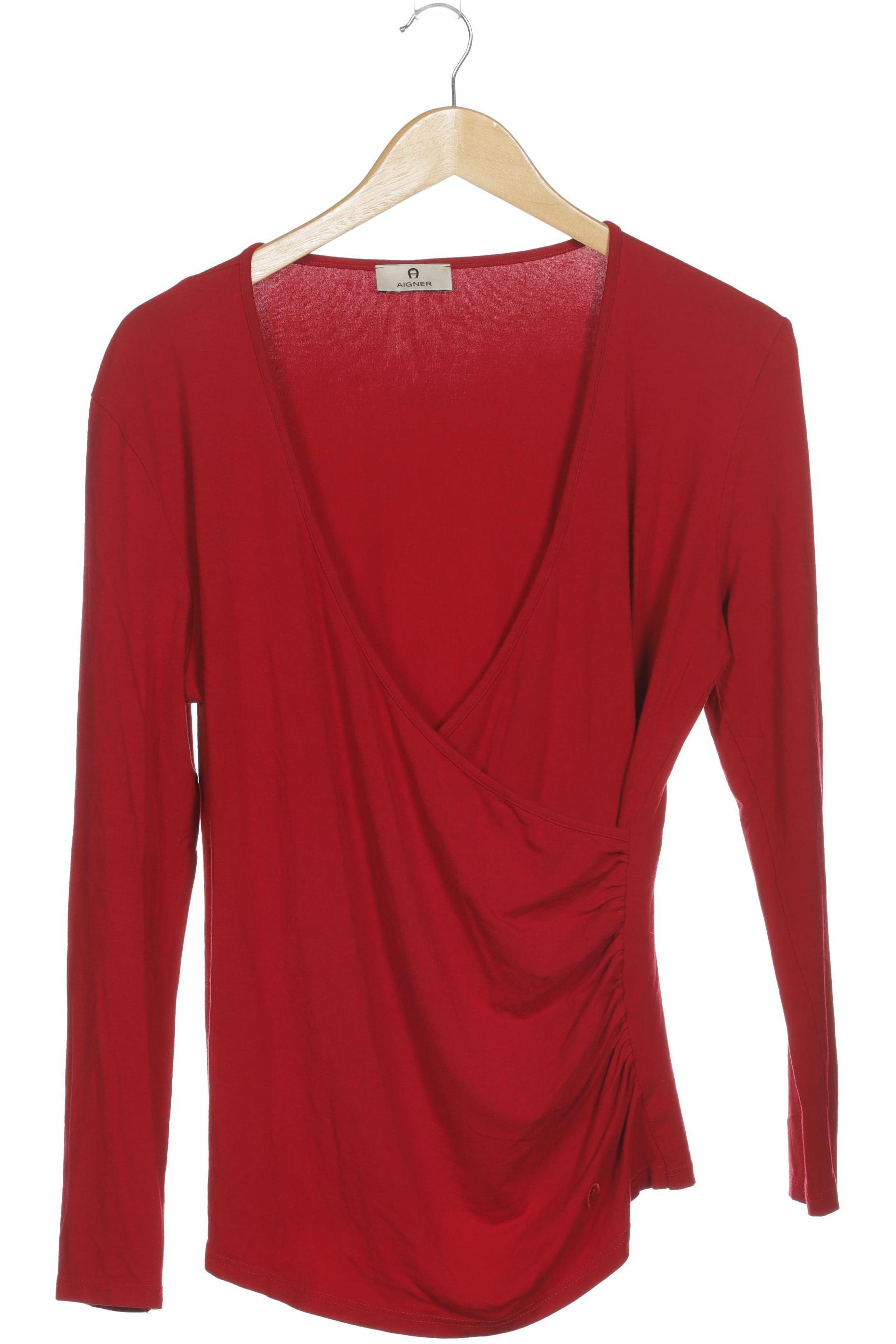 

Aigner Damen Langarmshirt, rot, Gr.