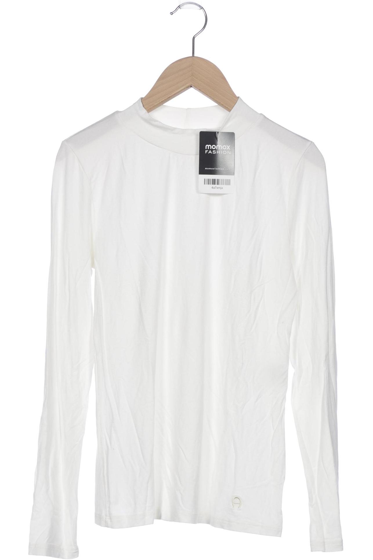 

Aigner Damen Langarmshirt, weiß, Gr. 36