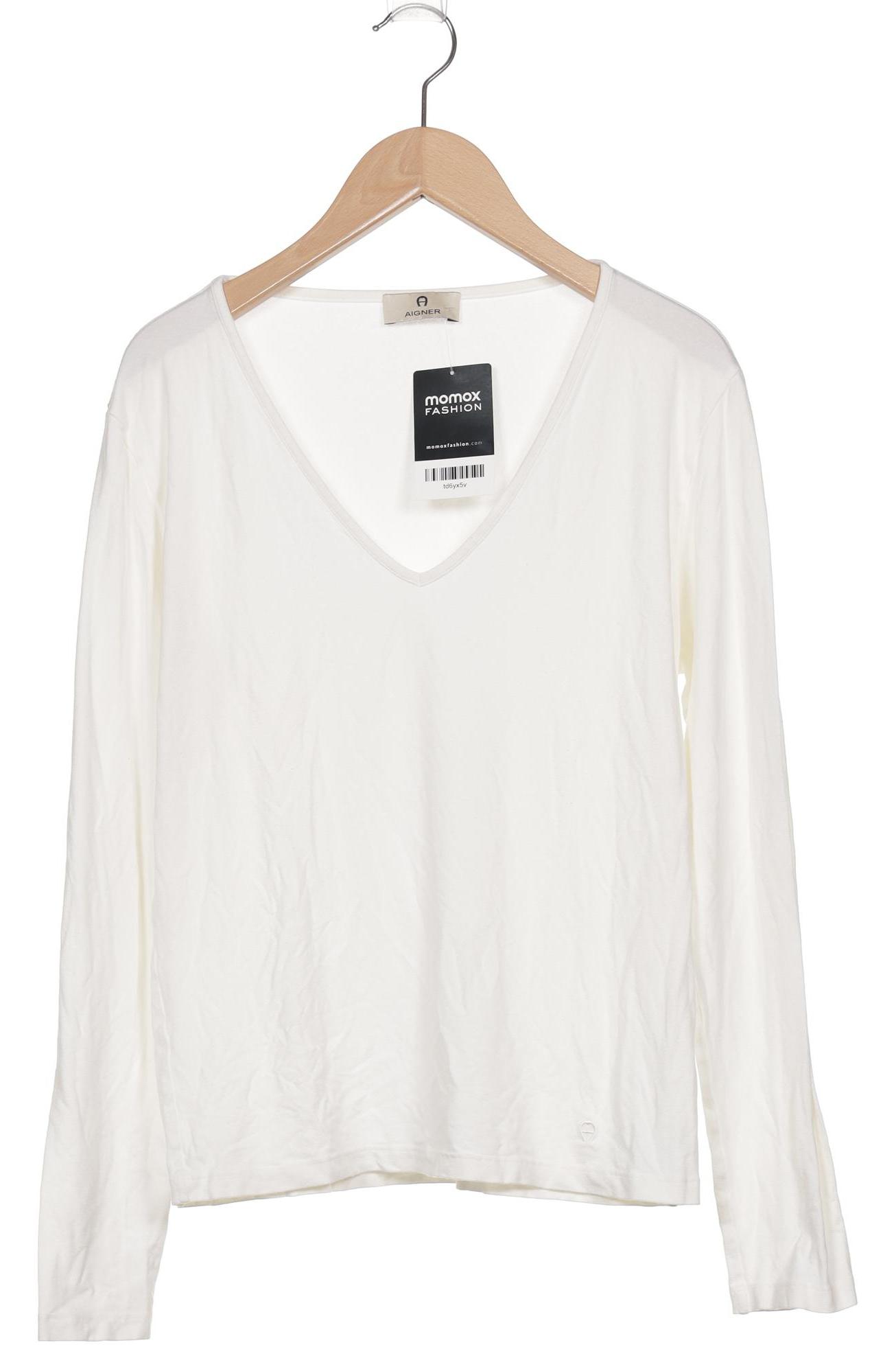 

Aigner Damen Langarmshirt, cremeweiß, Gr. 42