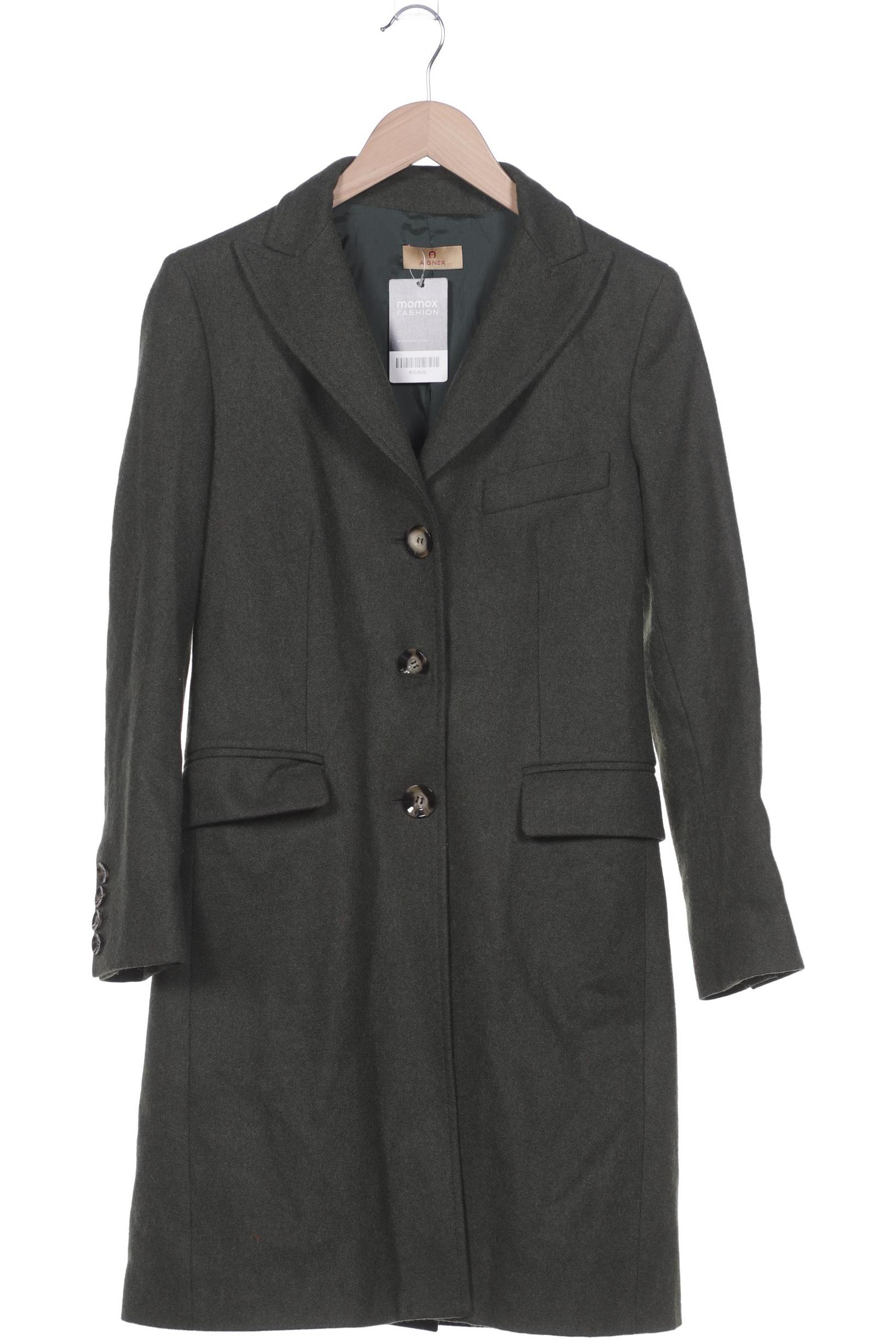 

Aigner Damen Mantel, grün, Gr. 36