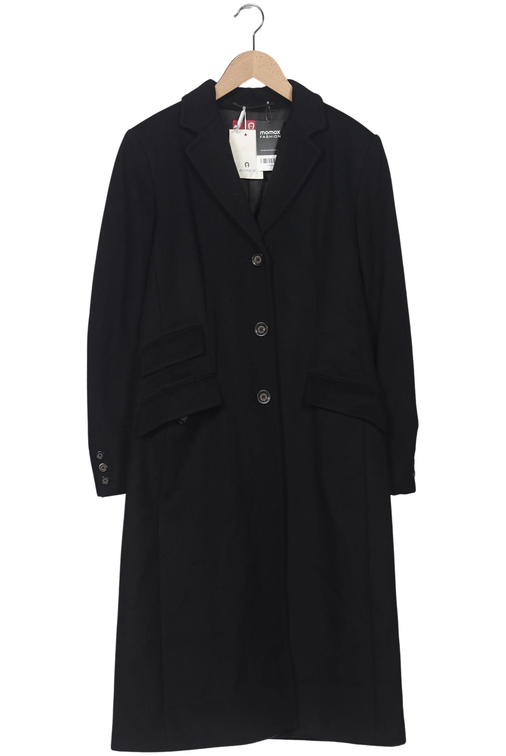 

Aigner Damen Mantel, schwarz, Gr. 38