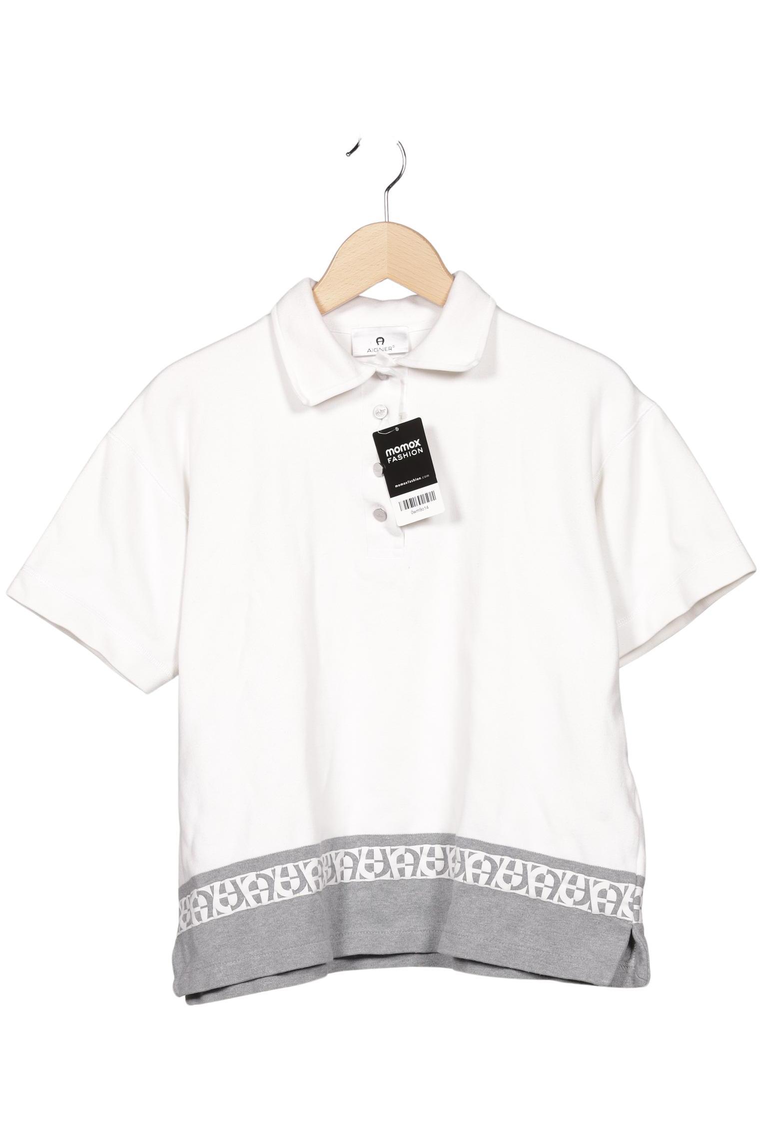 

Aigner Damen Poloshirt, weiß, Gr. 38