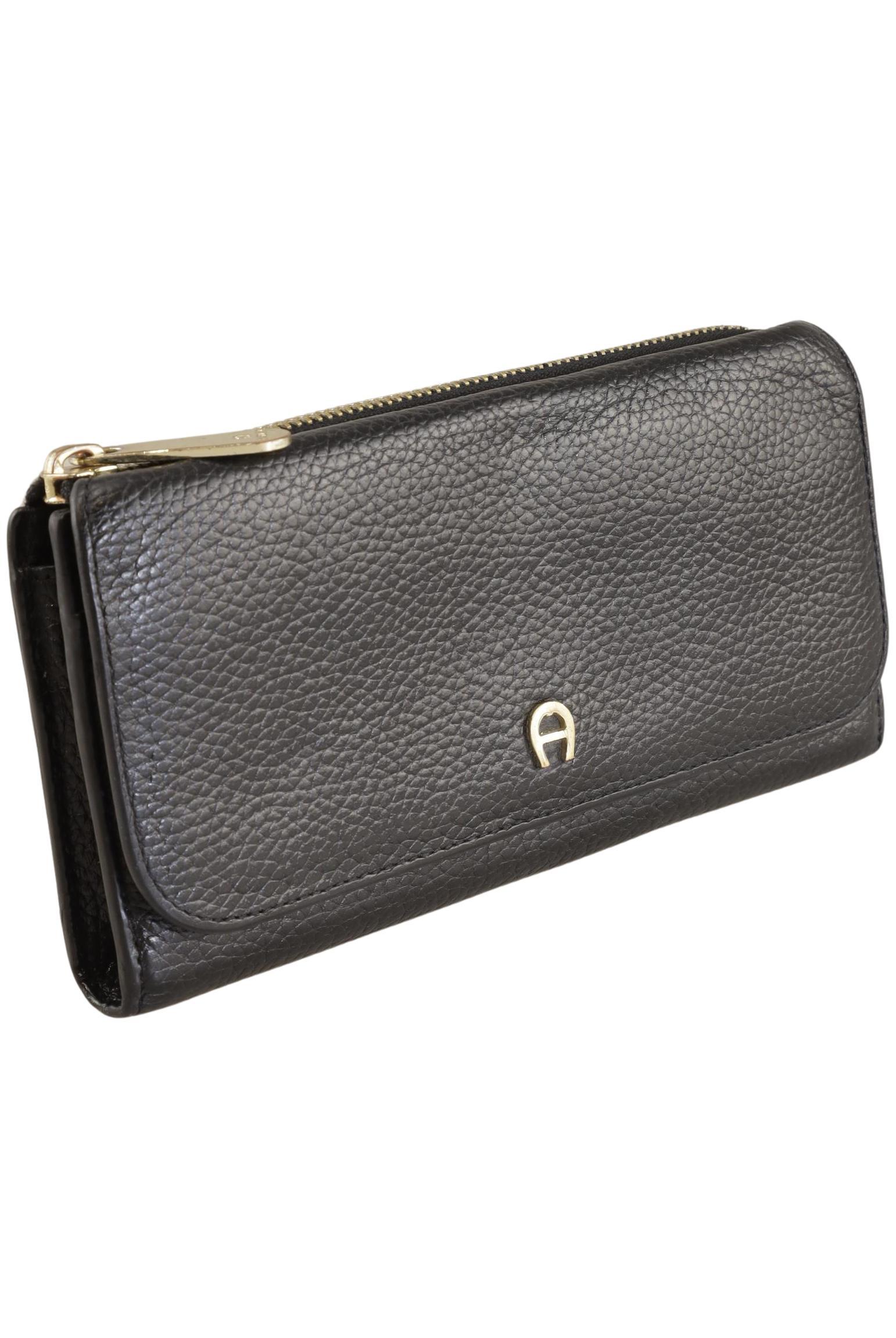 

Aigner Damen Portemonnaie, schwarz, Gr.