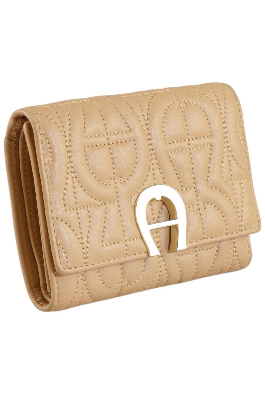 

Aigner Damen Portemonnaie, beige, Gr.