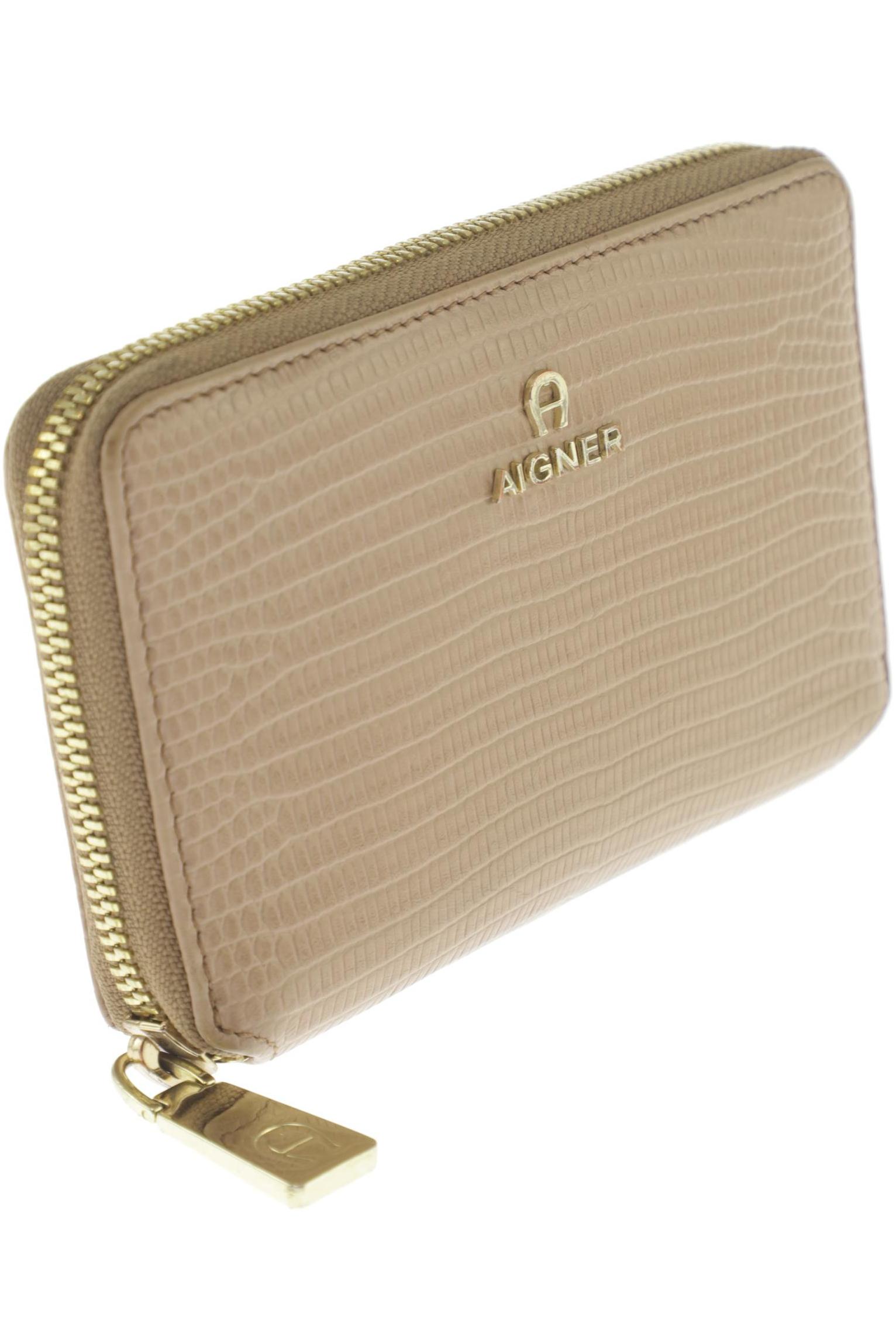 

Aigner Damen Portemonnaie, beige, Gr.