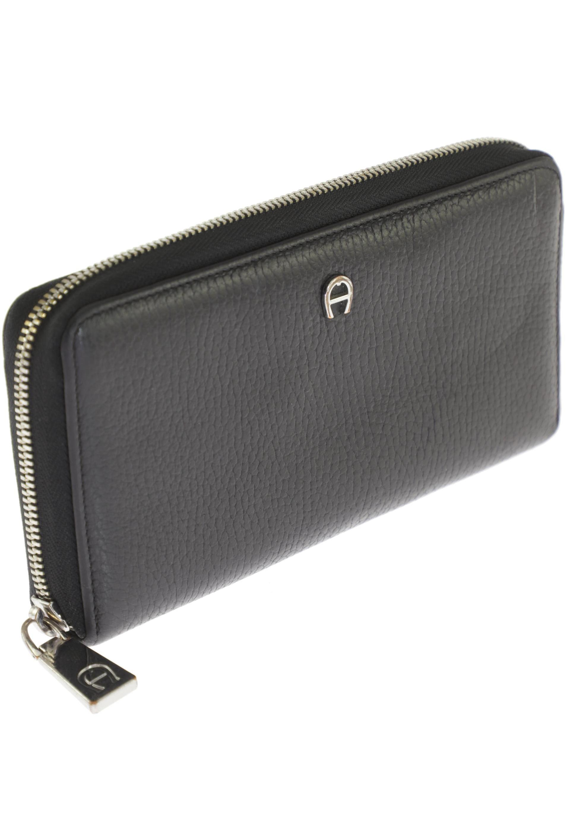 

Aigner Damen Portemonnaie, schwarz, Gr.