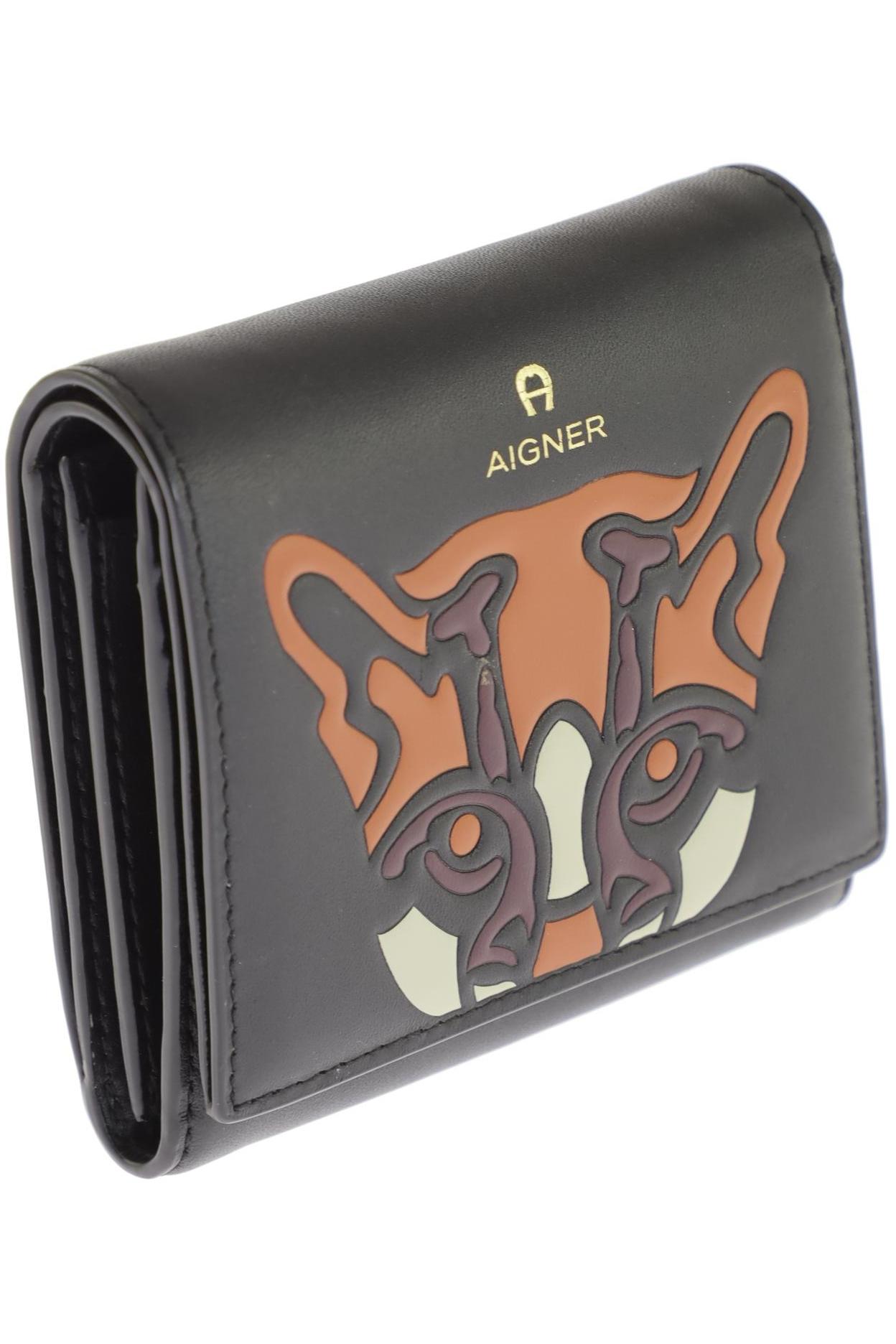 

Aigner Damen Portemonnaie, schwarz, Gr.