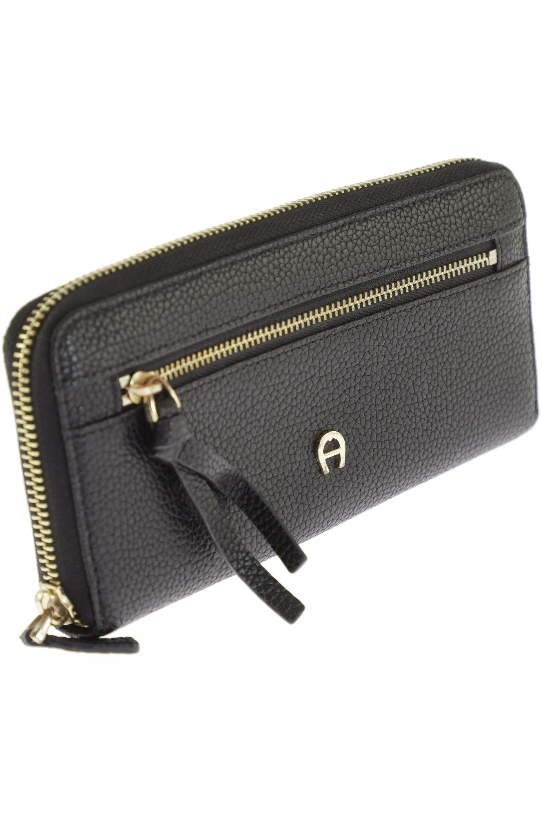 

Aigner Damen Portemonnaie, schwarz, Gr.