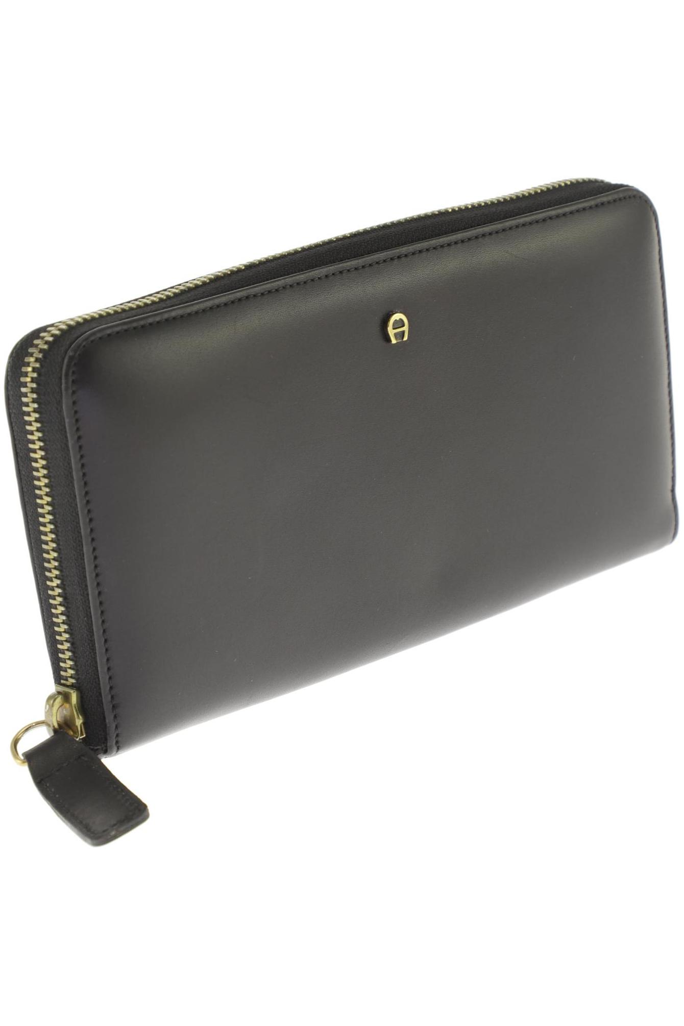 

Aigner Damen Portemonnaie, schwarz, Gr.