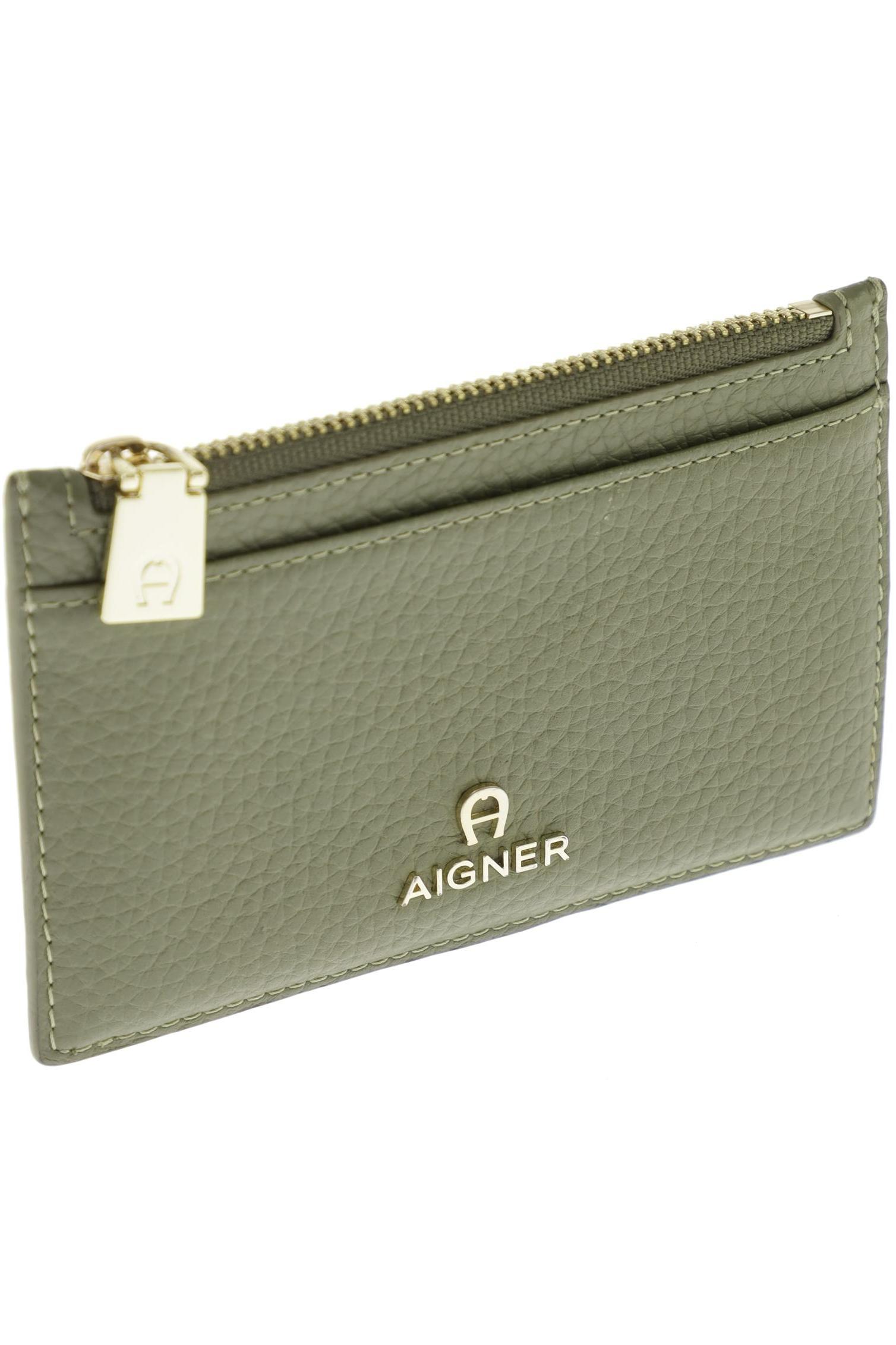 

Aigner Damen Portemonnaie, grün, Gr.