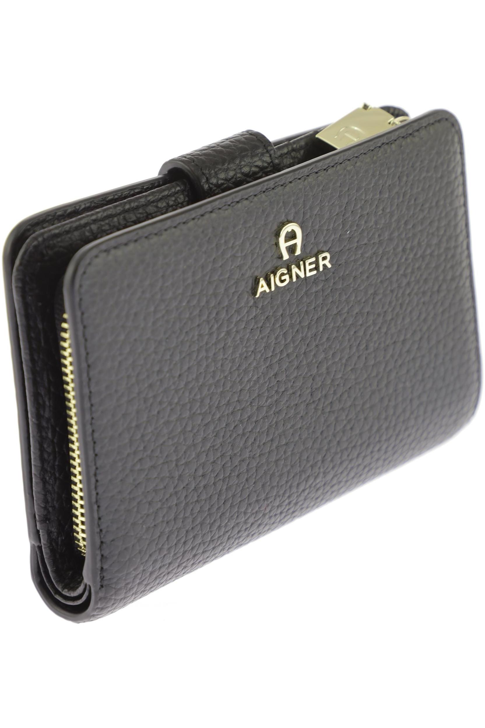 

Aigner Damen Portemonnaie, schwarz, Gr.