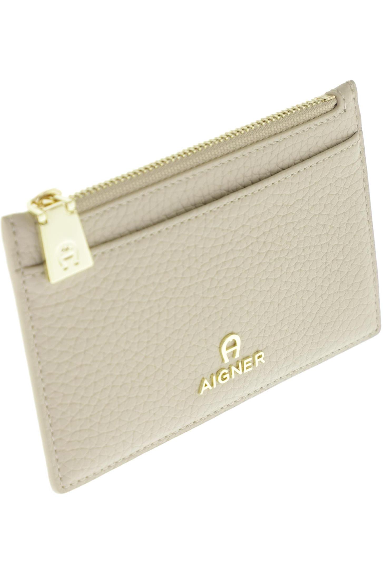 

Aigner Damen Portemonnaie, beige, Gr.