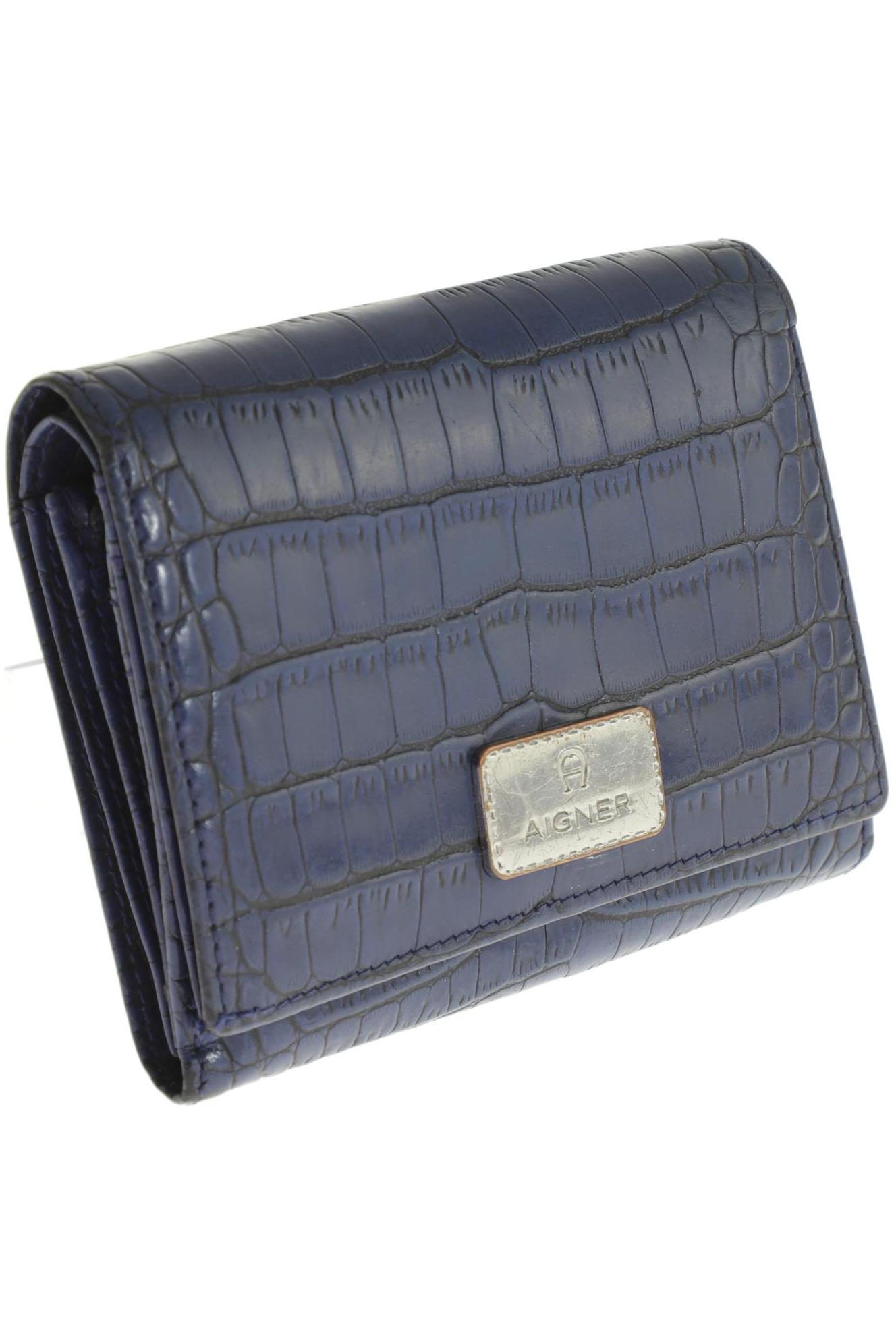 

Aigner Damen Portemonnaie, marineblau, Gr.