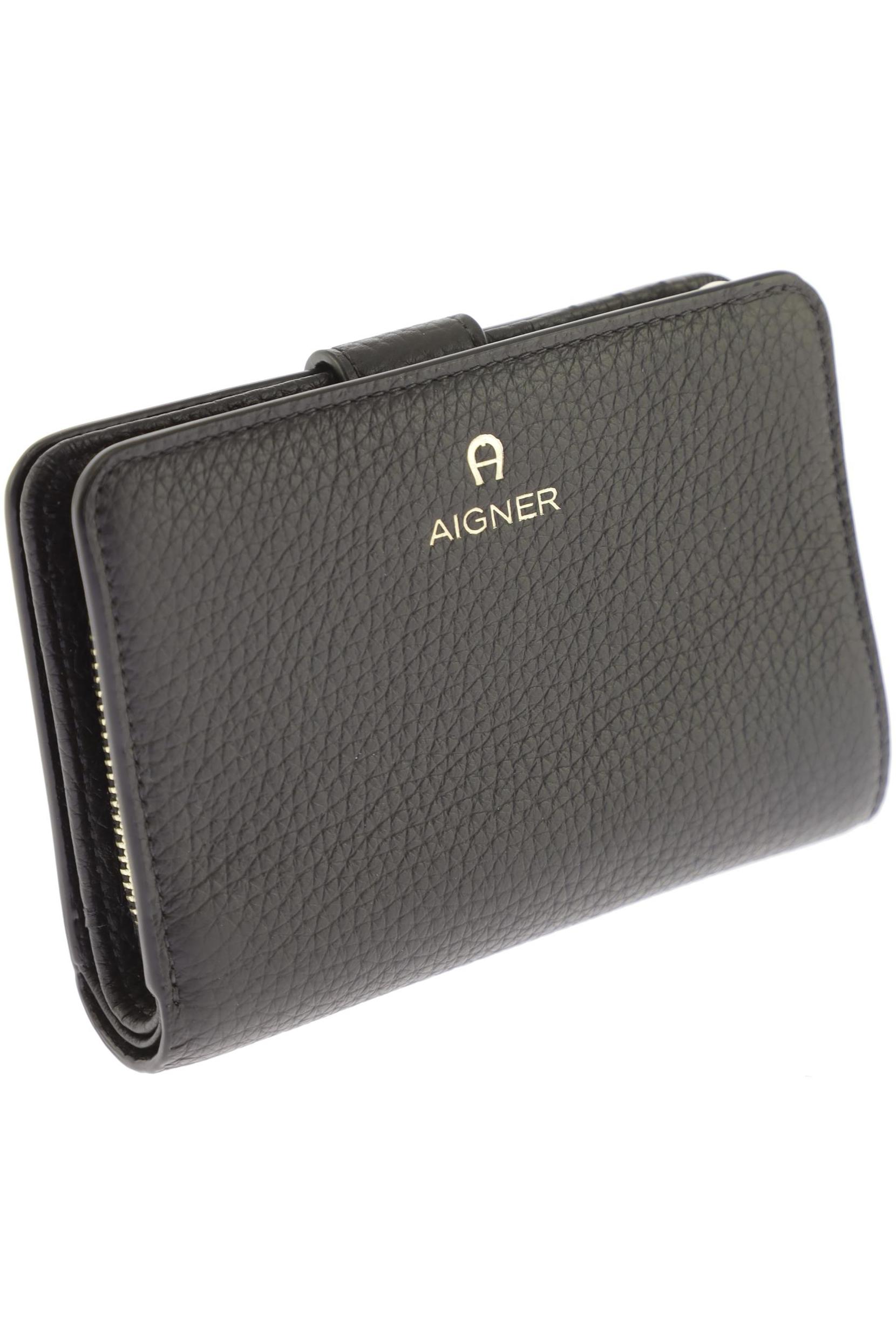 

Aigner Damen Portemonnaie, schwarz, Gr.
