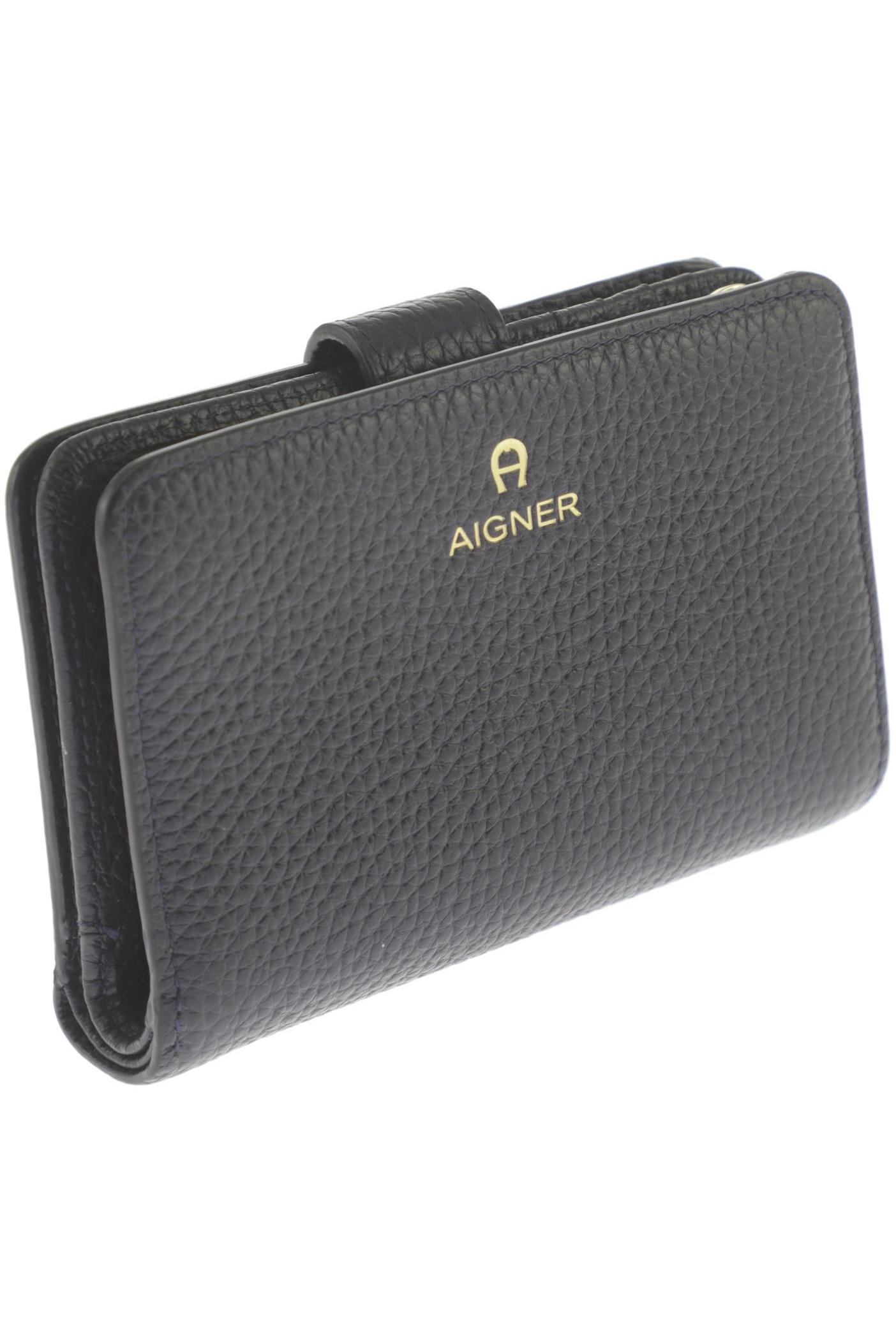 

Aigner Damen Portemonnaie, marineblau, Gr.