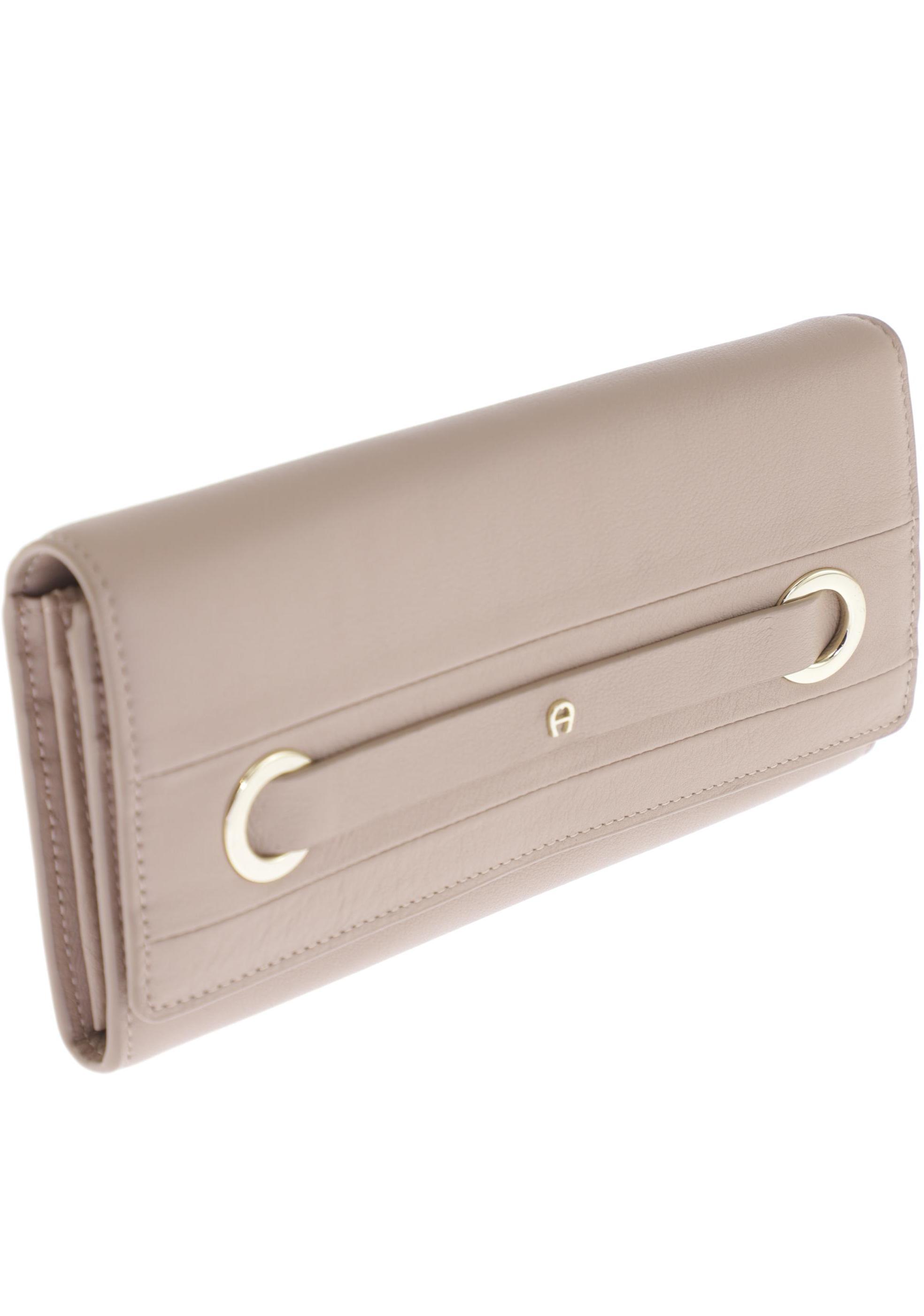

Aigner Damen Portemonnaie, beige, Gr.