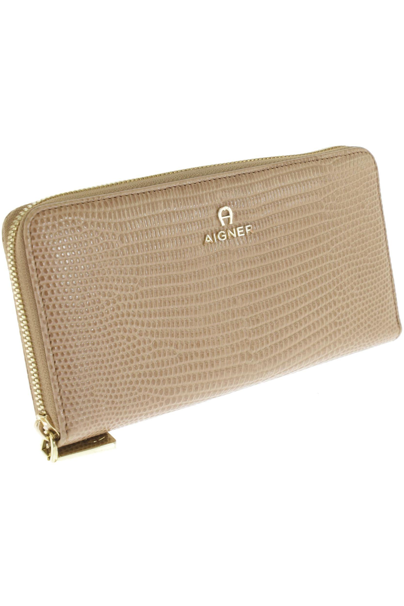 

Aigner Damen Portemonnaie, beige, Gr.