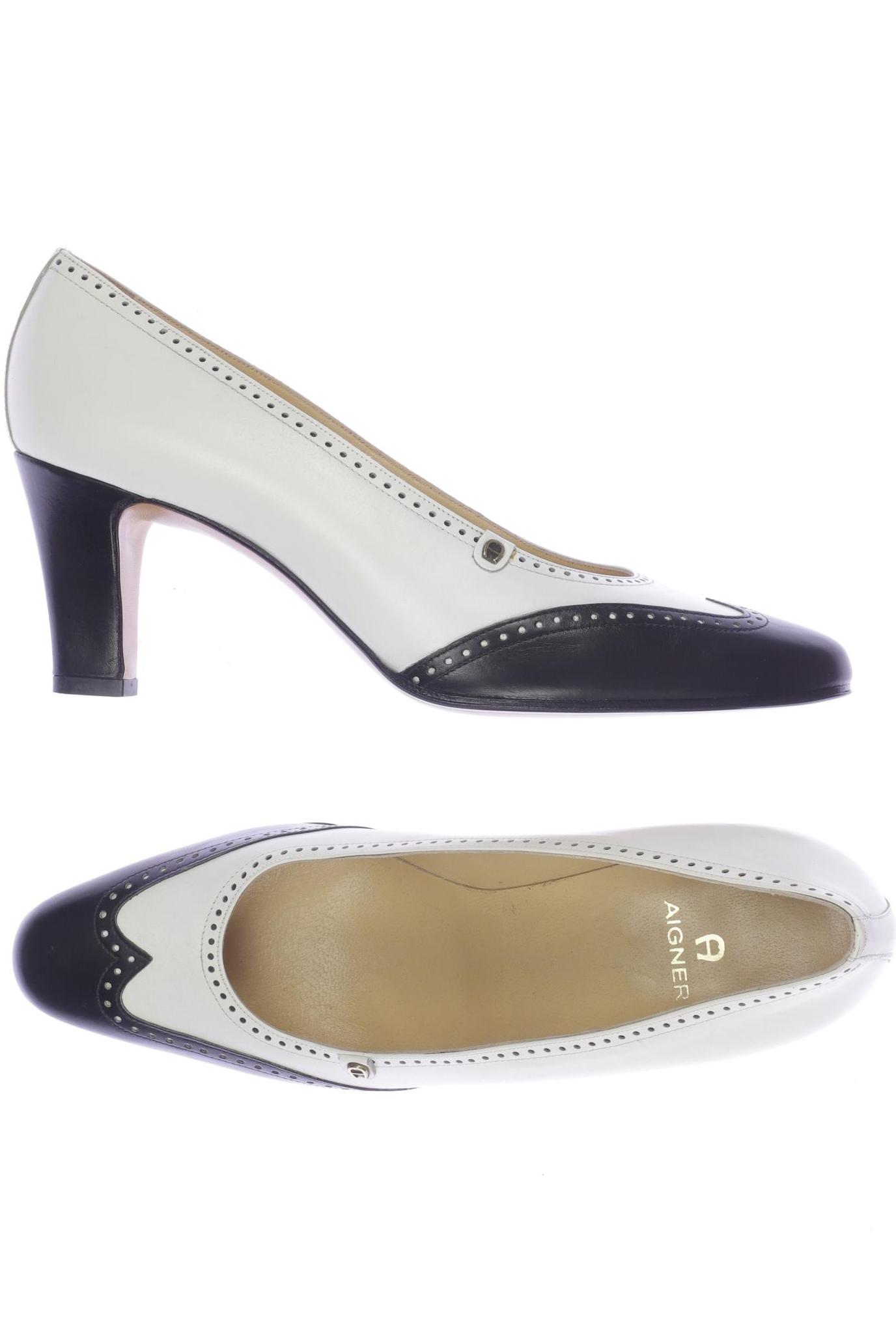 

Aigner Damen Pumps, weiß, Gr. 40