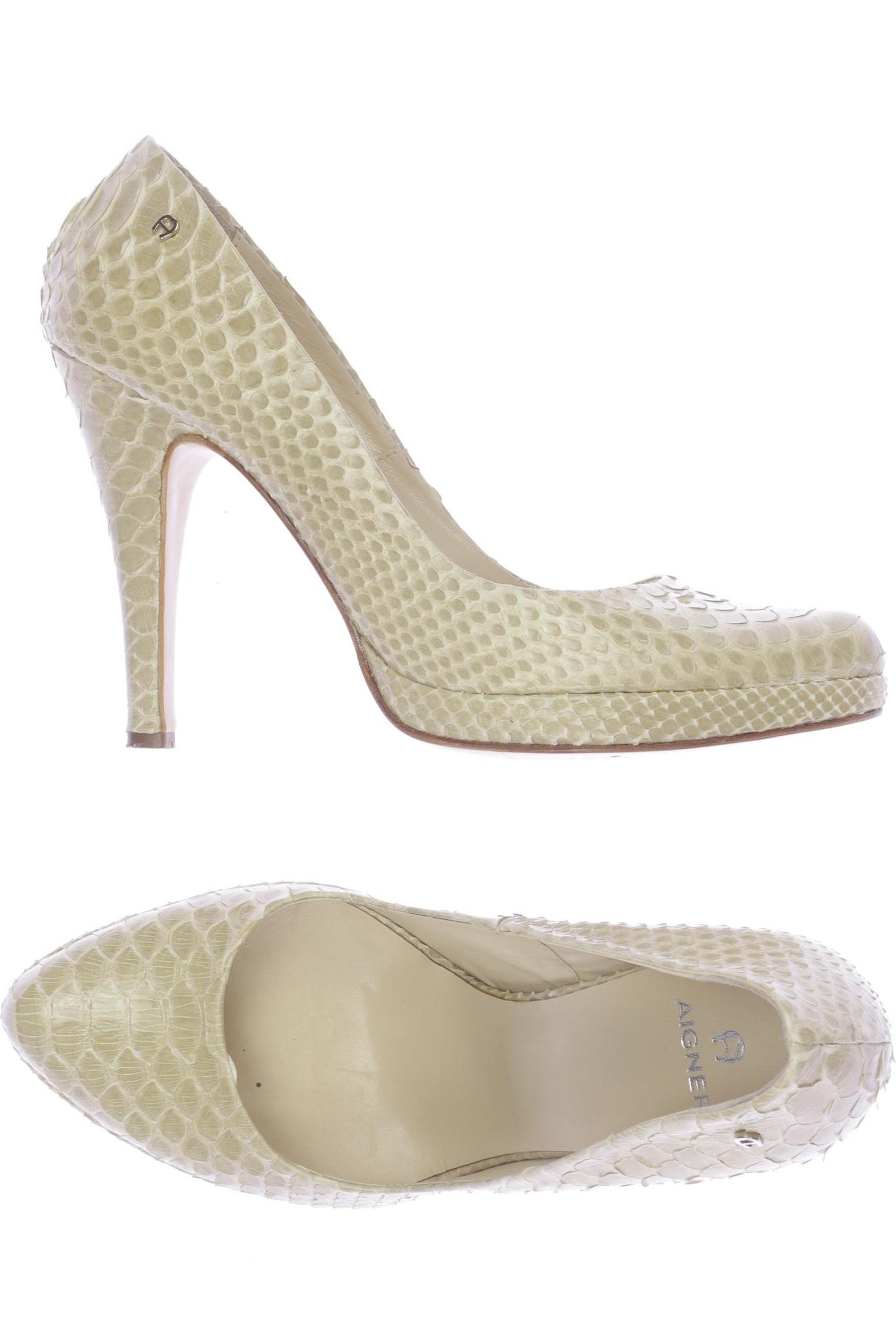 

Aigner Damen Pumps, cremeweiß, Gr. 39