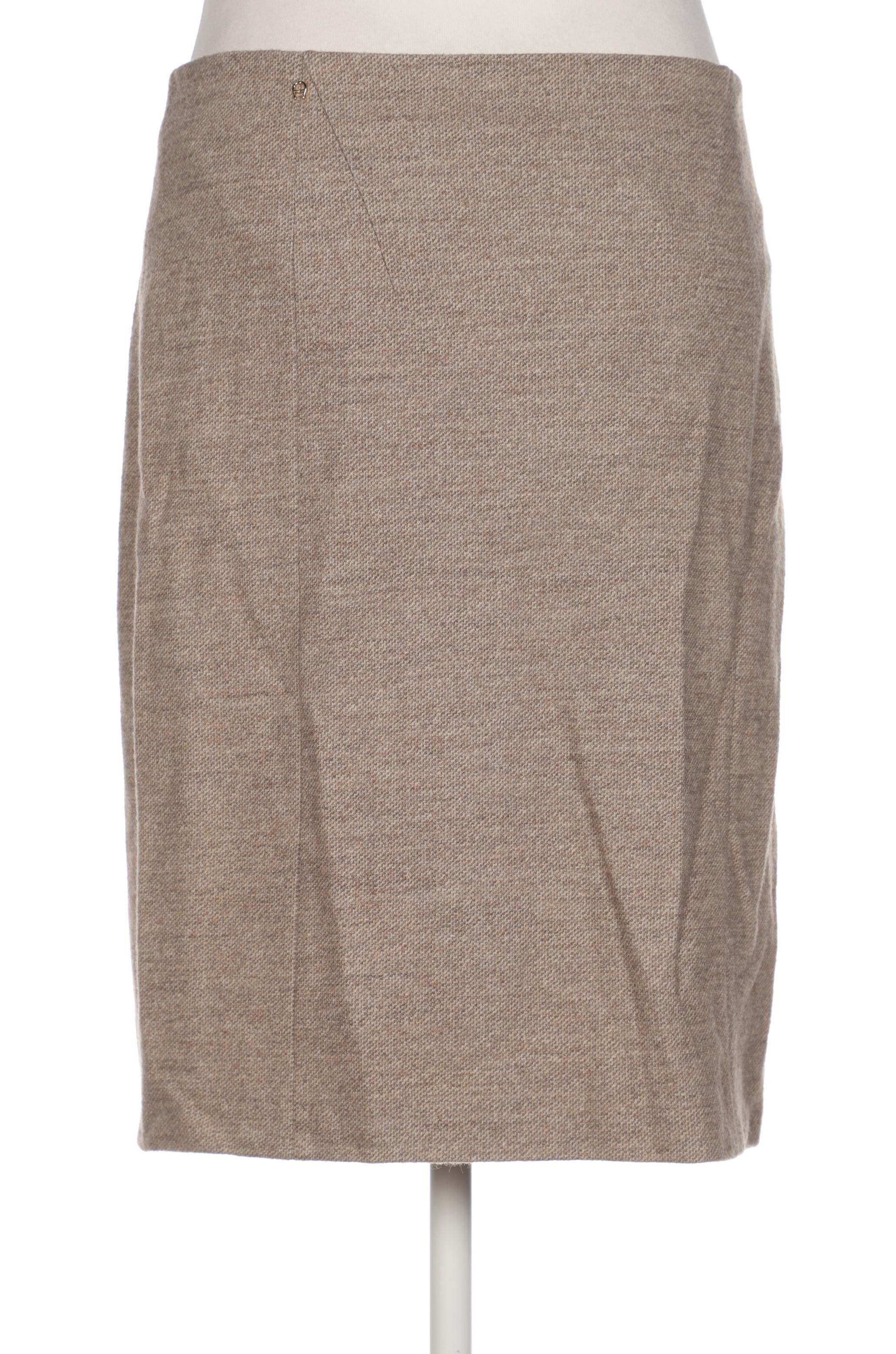 

Aigner Damen Rock, beige, Gr. 44