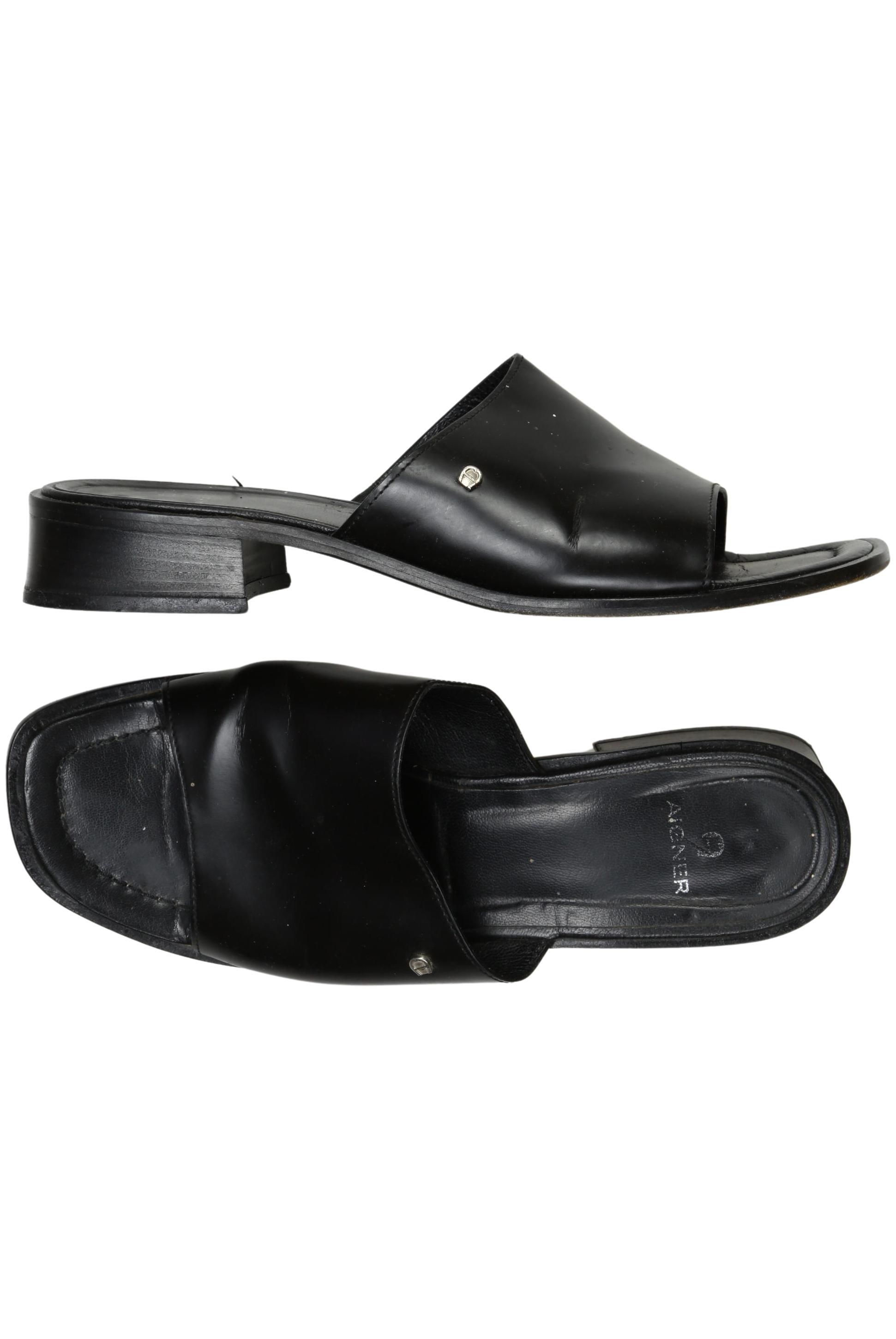 

Aigner Damen Sandale, schwarz, Gr. 39