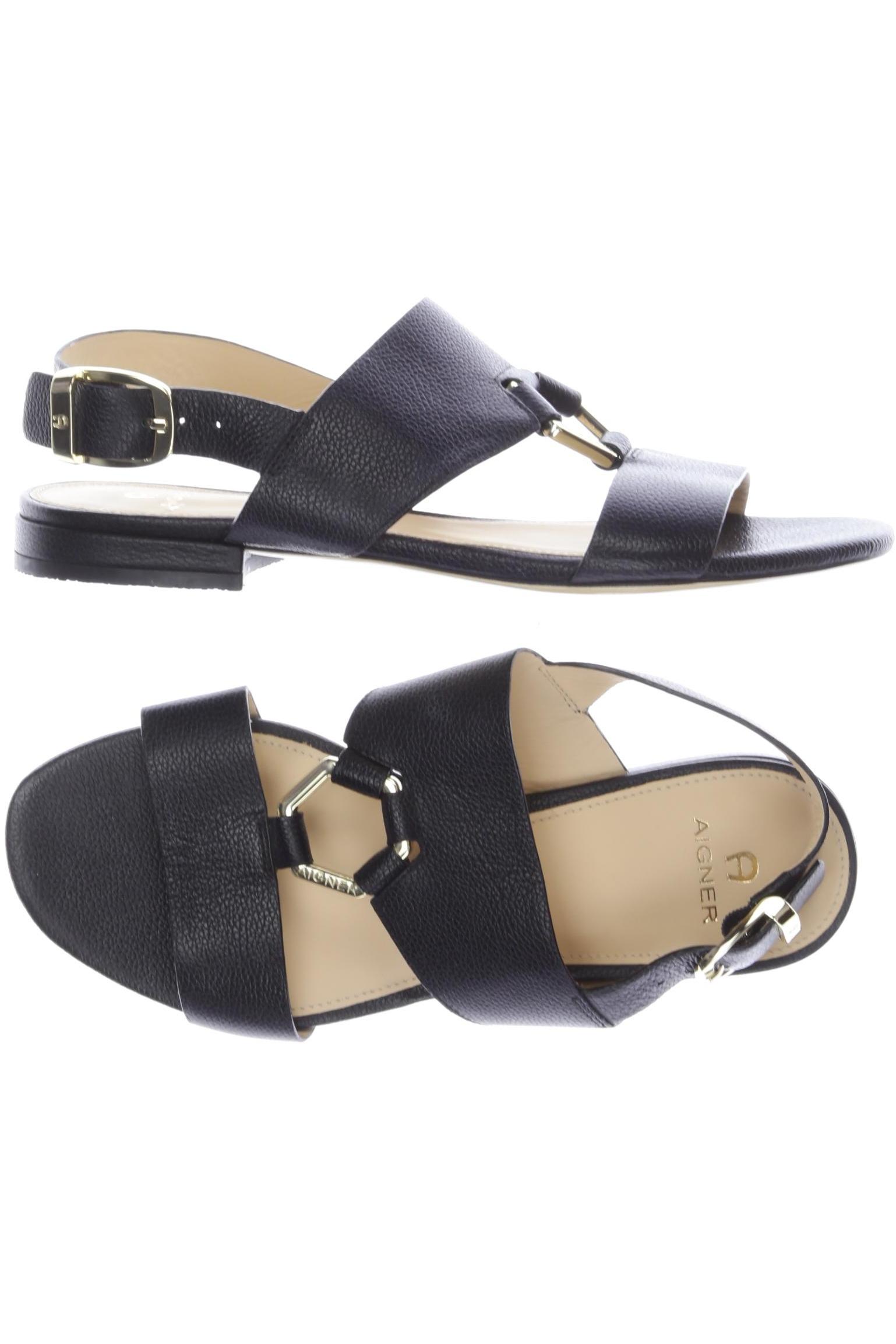 

Aigner Damen Sandale, schwarz, Gr. 36