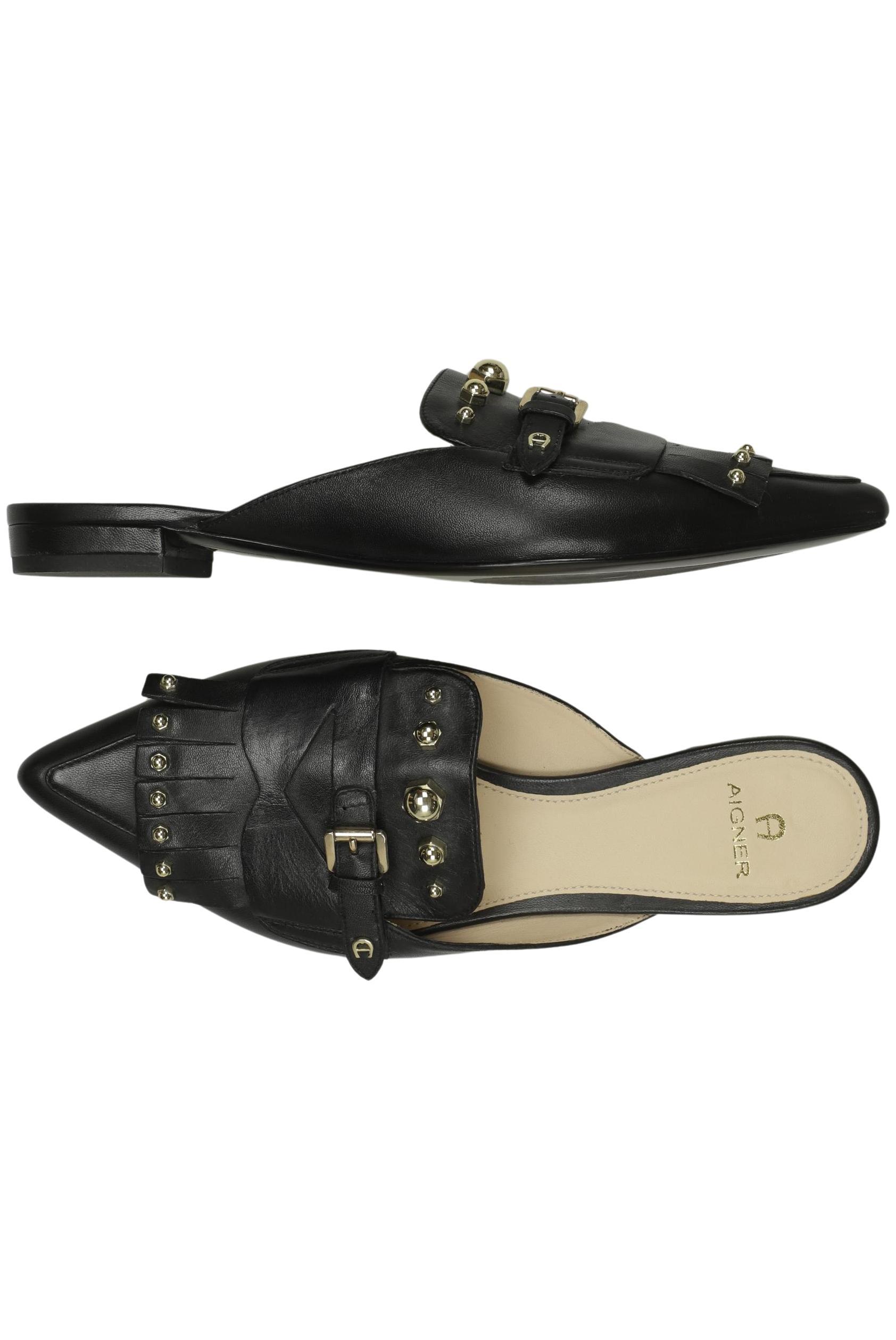 

Aigner Damen Sandale, schwarz, Gr. 39