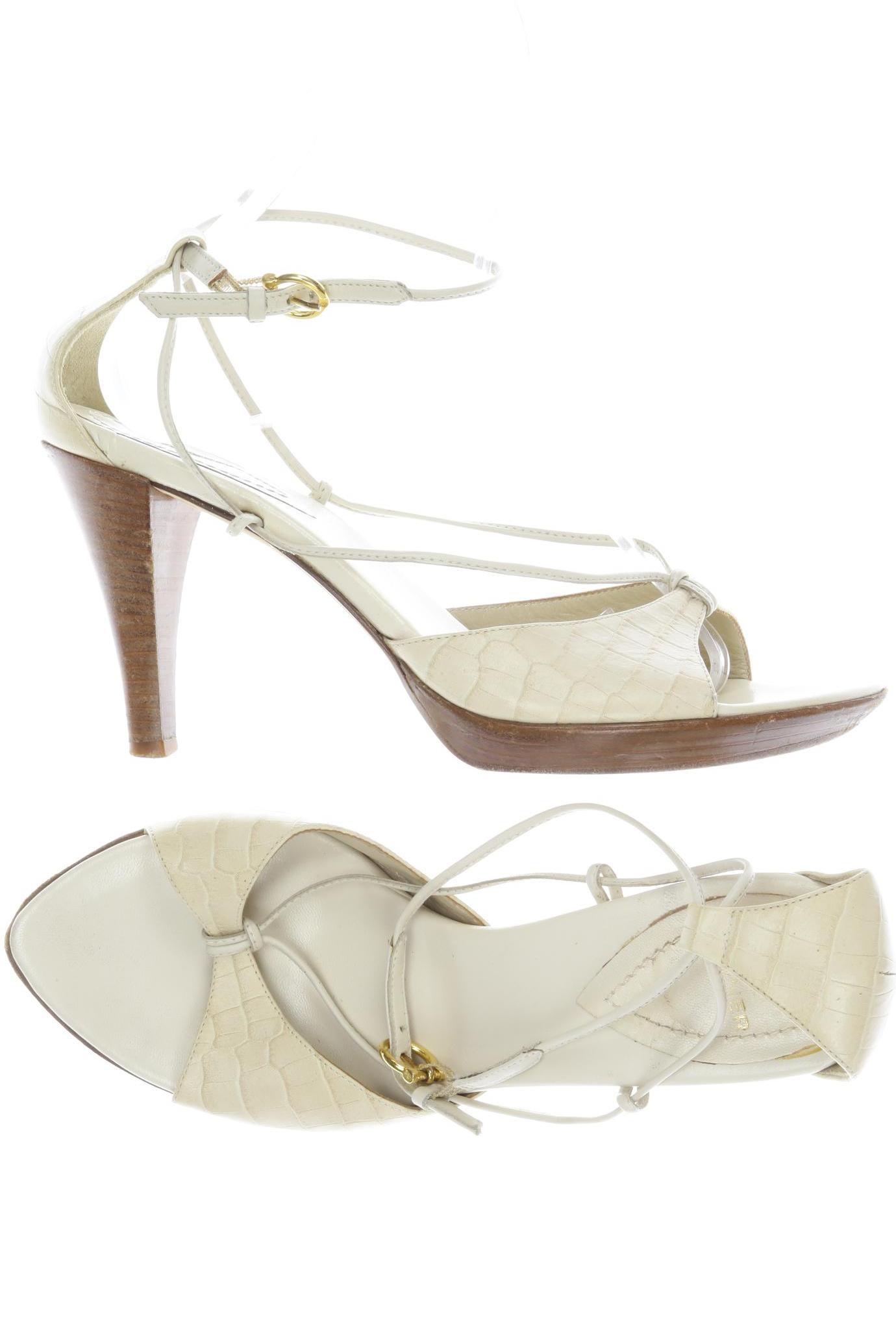 

Aigner Damen Sandale, cremeweiß, Gr. 41