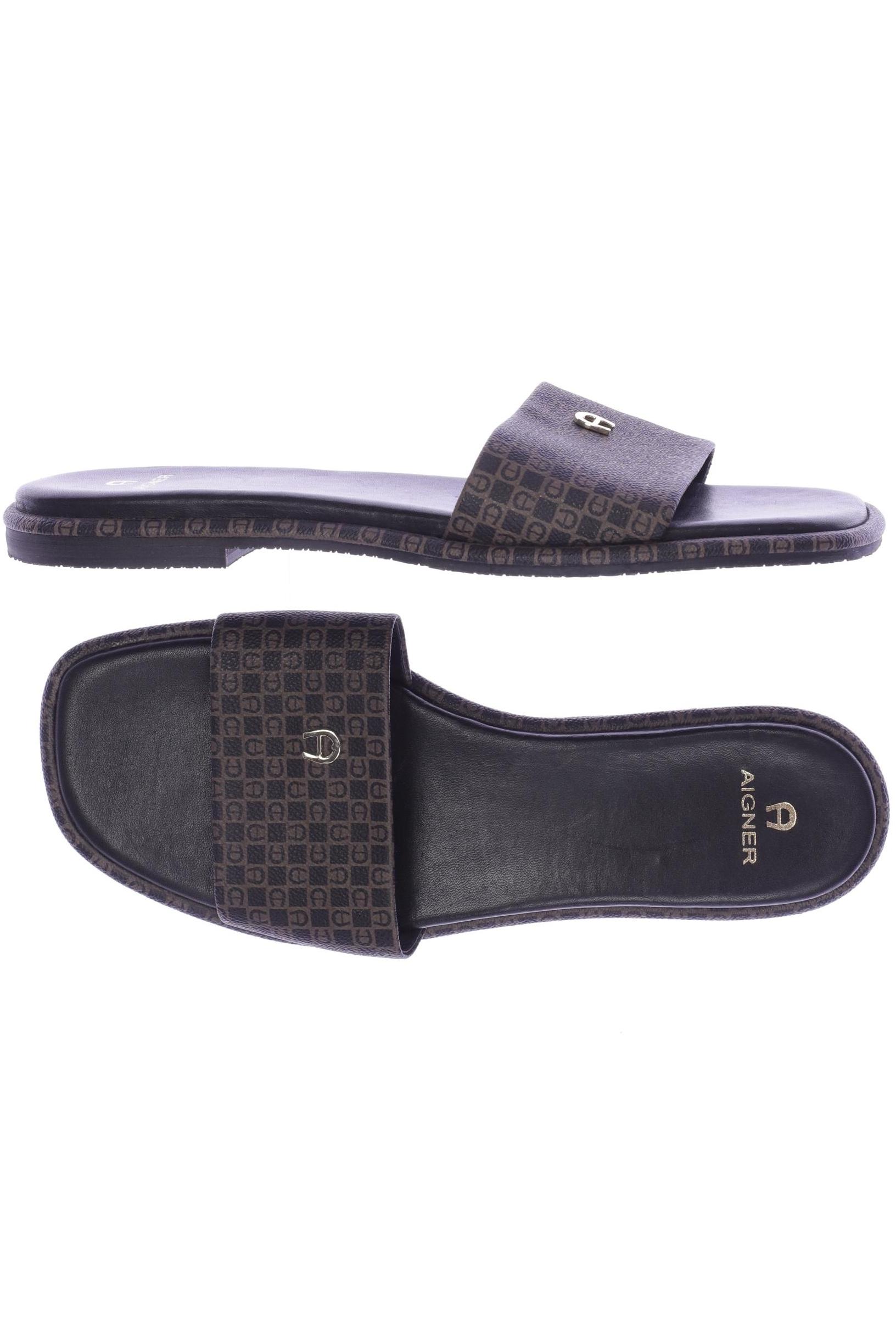 

Aigner Damen Sandale, braun, Gr. 39