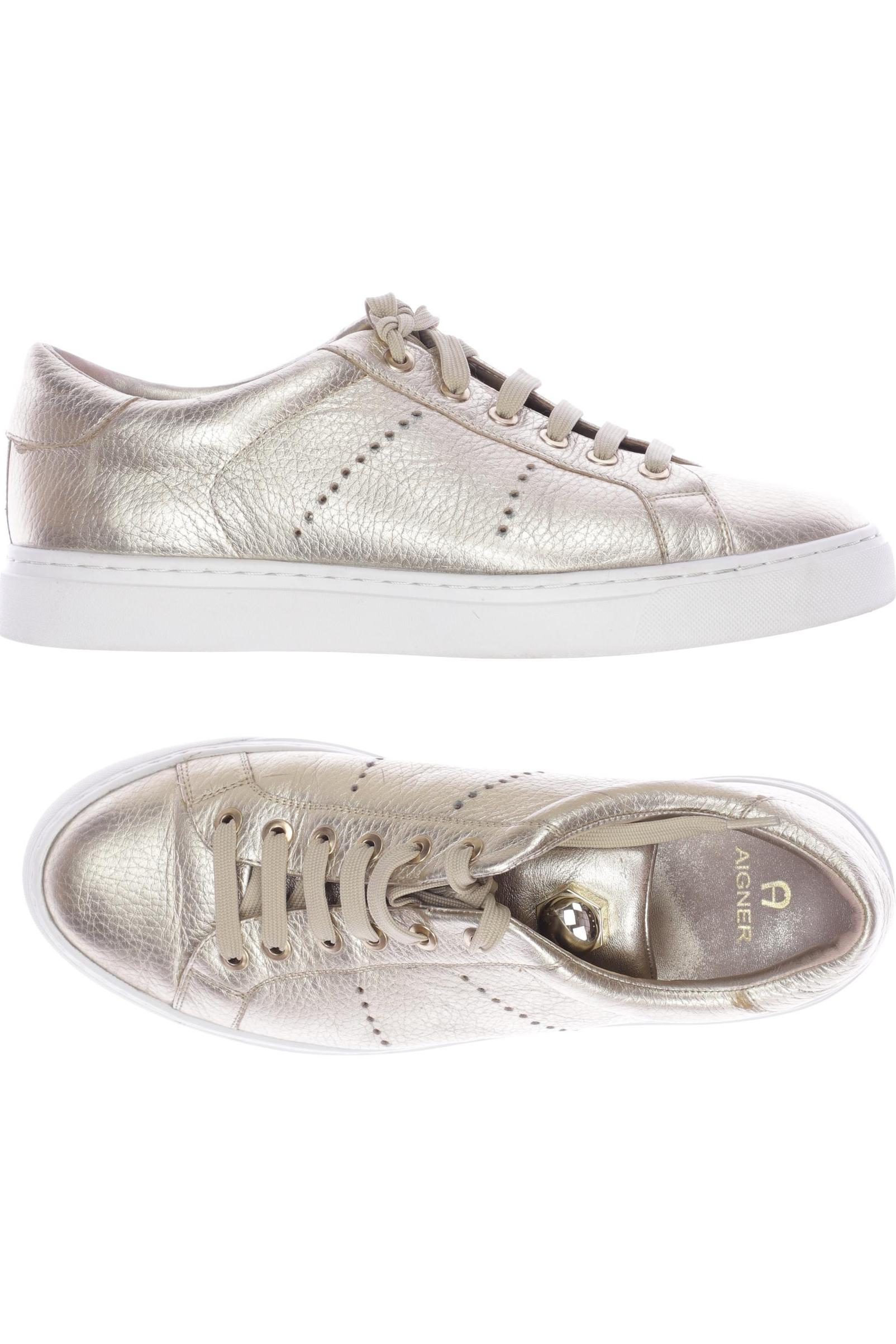 

Aigner Damen Sneakers, gold, Gr. 38