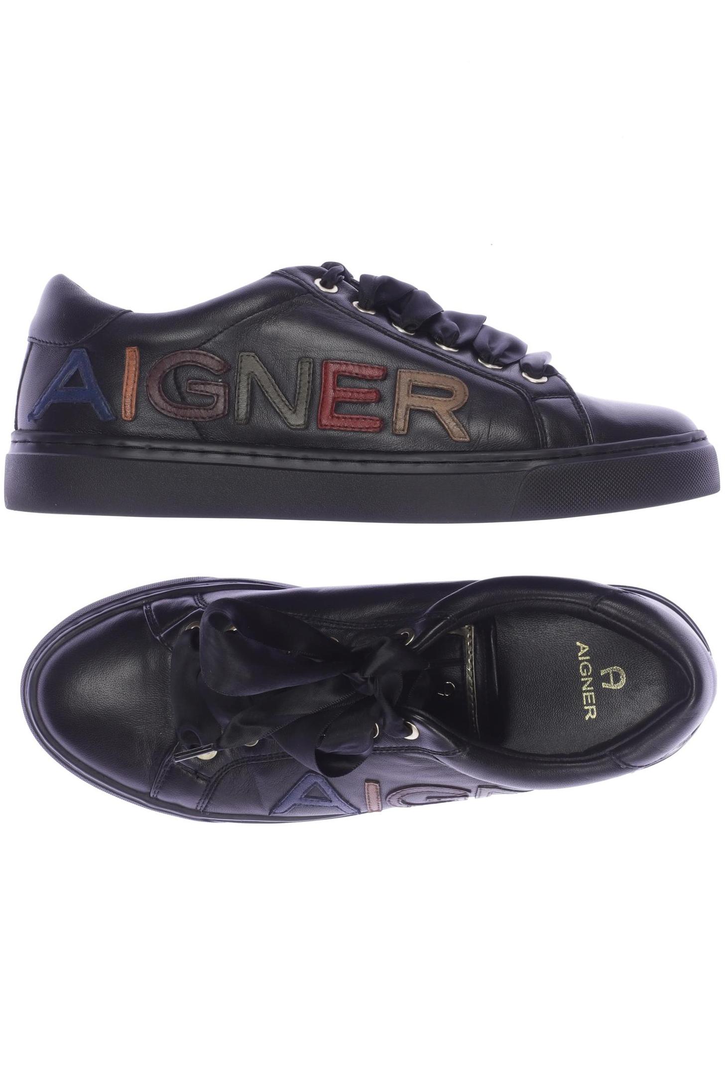 

Aigner Damen Sneakers, schwarz, Gr. 37