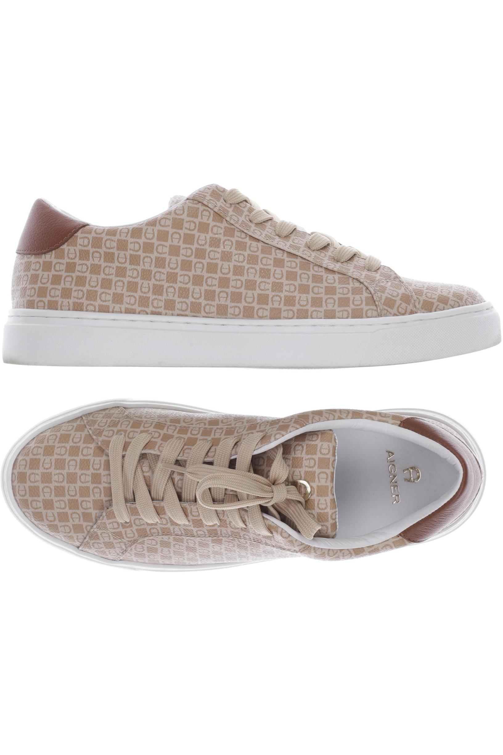 

Aigner Damen Sneakers, beige, Gr. 37