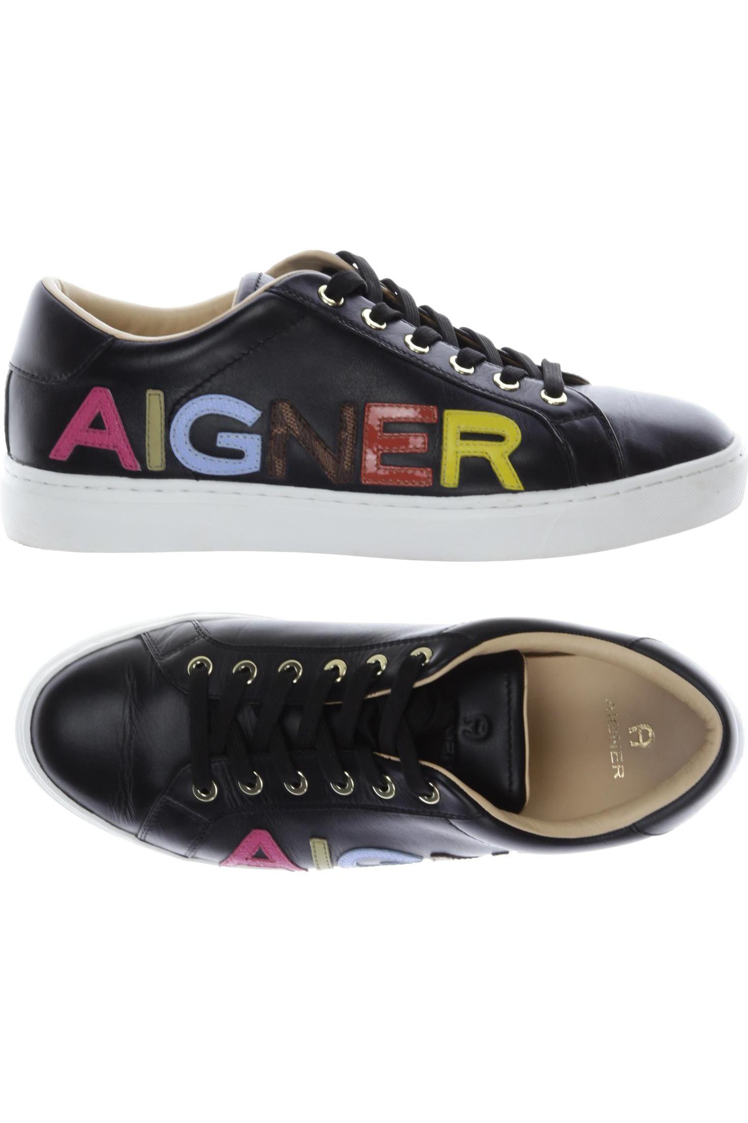 

Aigner Damen Sneakers, schwarz, Gr. 38