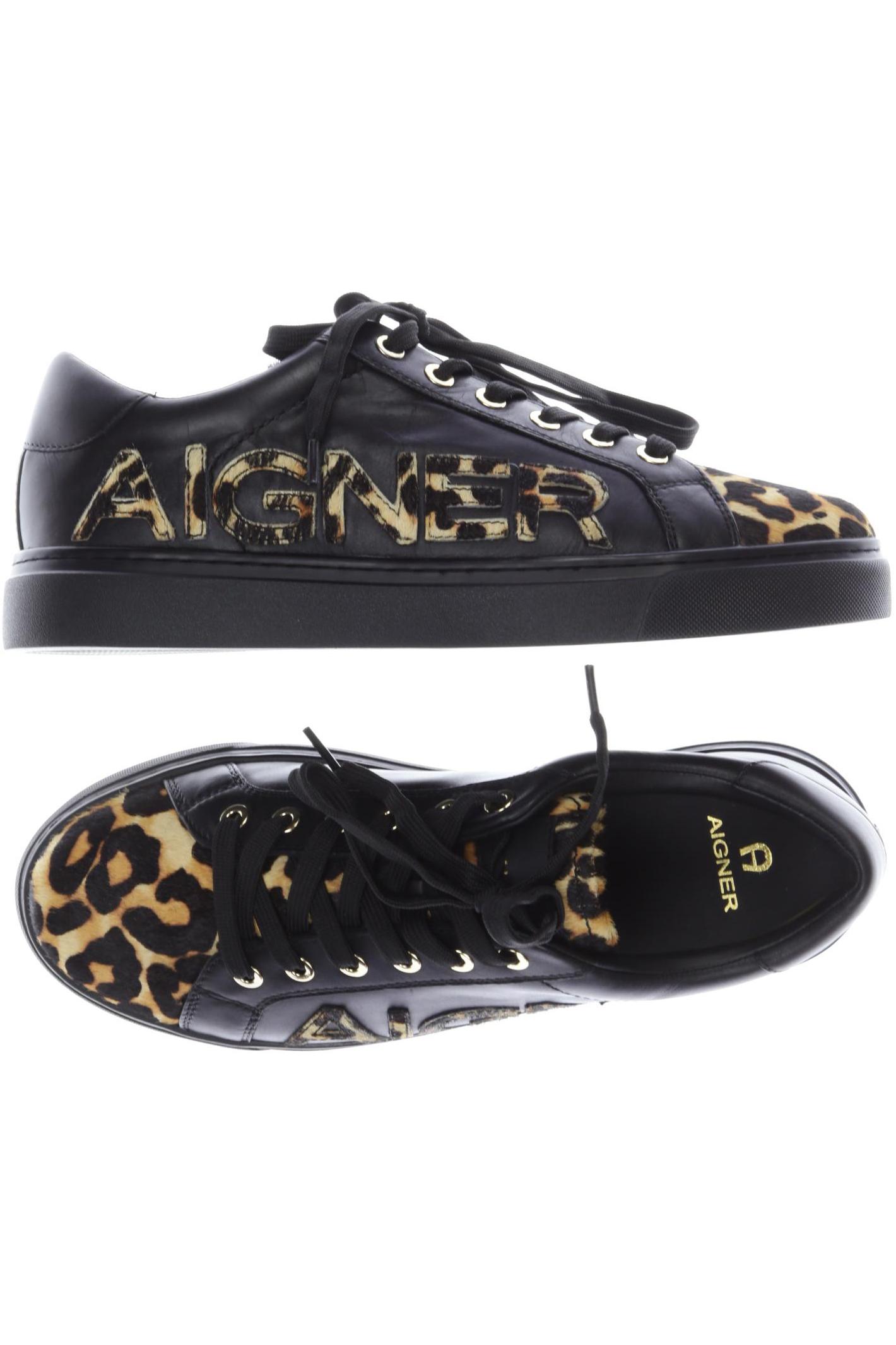 

Aigner Damen Sneakers, schwarz, Gr. 37