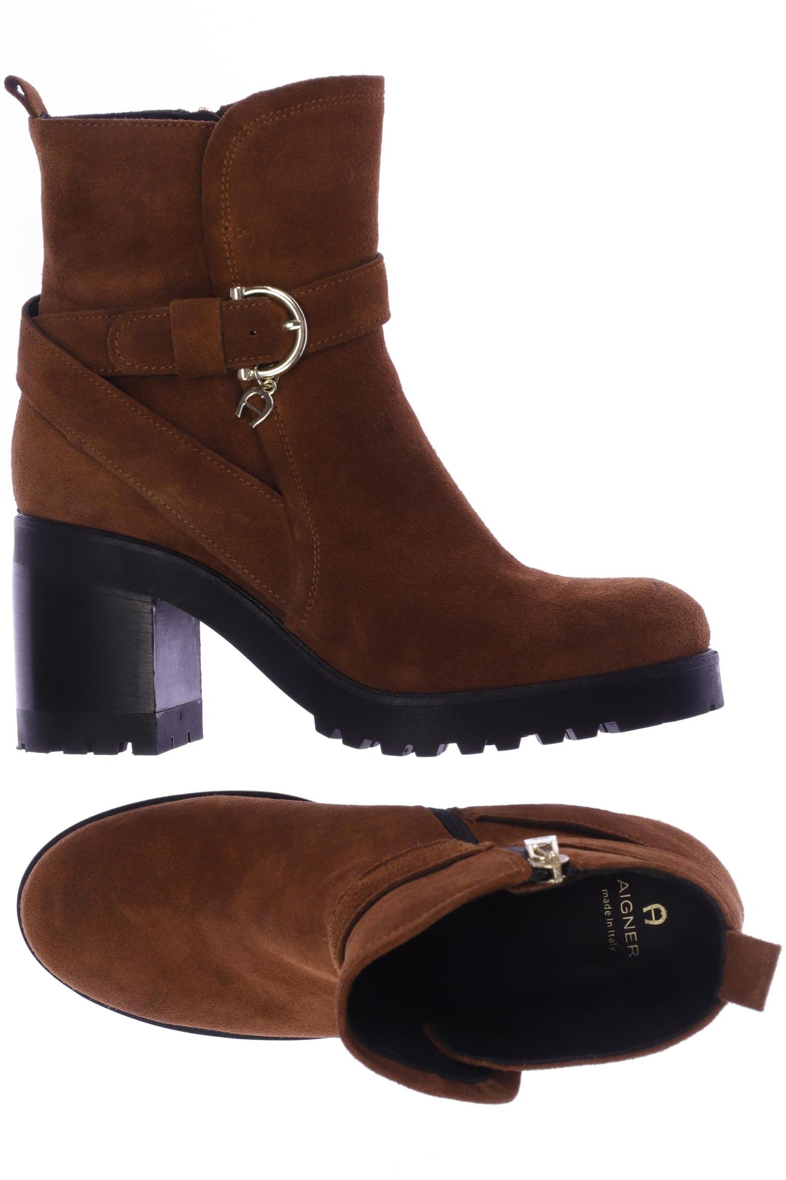 

Aigner Damen Stiefelette, braun, Gr. 39