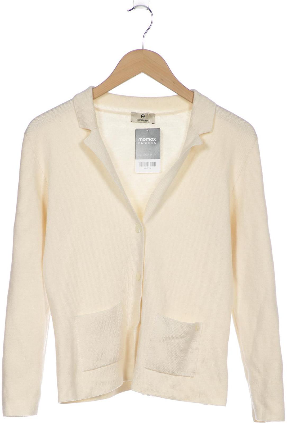 

Aigner Damen Strickjacke, cremeweiß