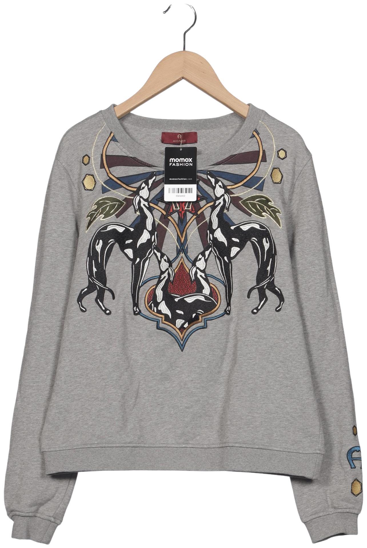

Aigner Damen Sweatshirt, grau, Gr. 38