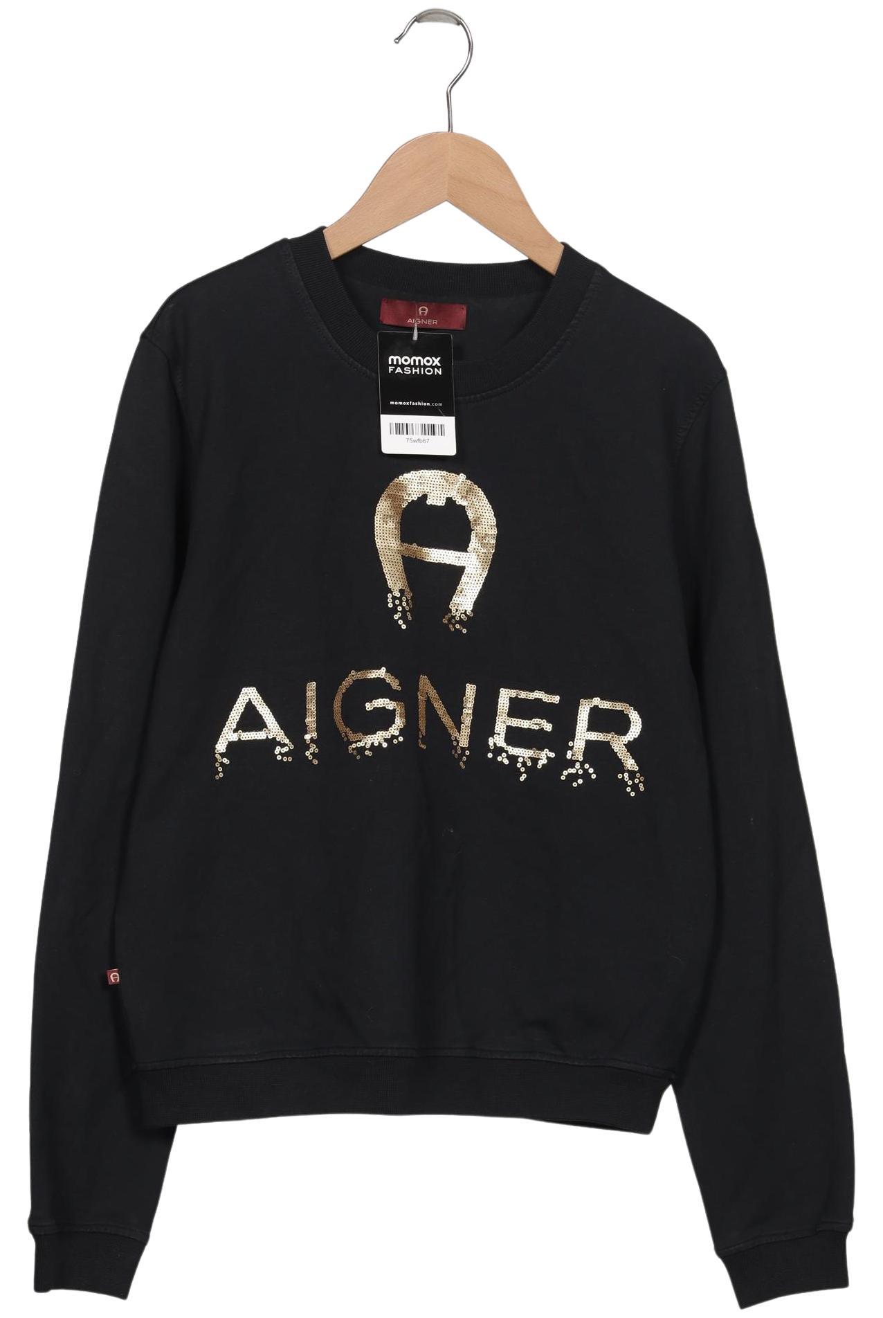 

Aigner Damen Sweatshirt, schwarz, Gr. 36