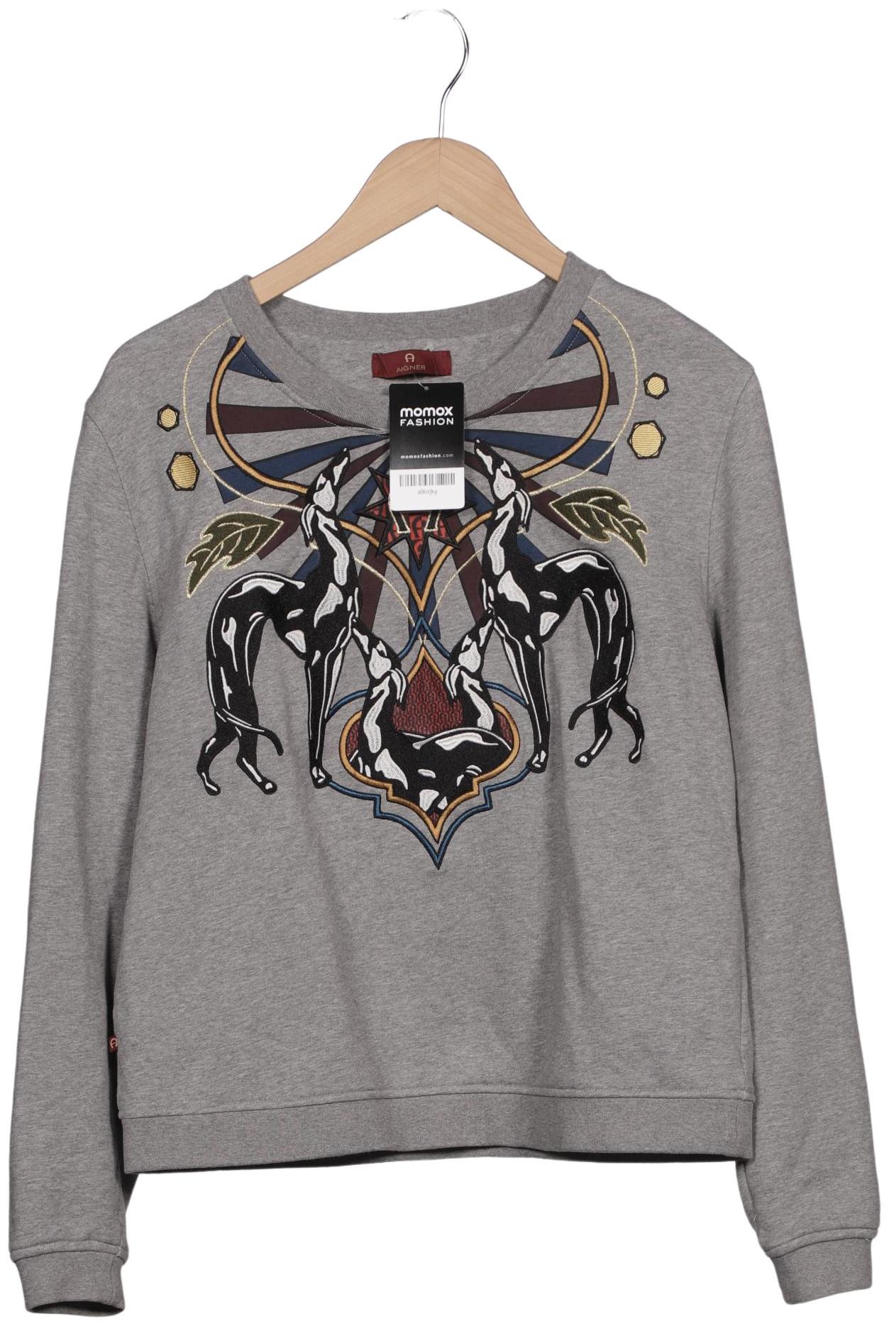 

Aigner Damen Sweatshirt, grau, Gr. 42