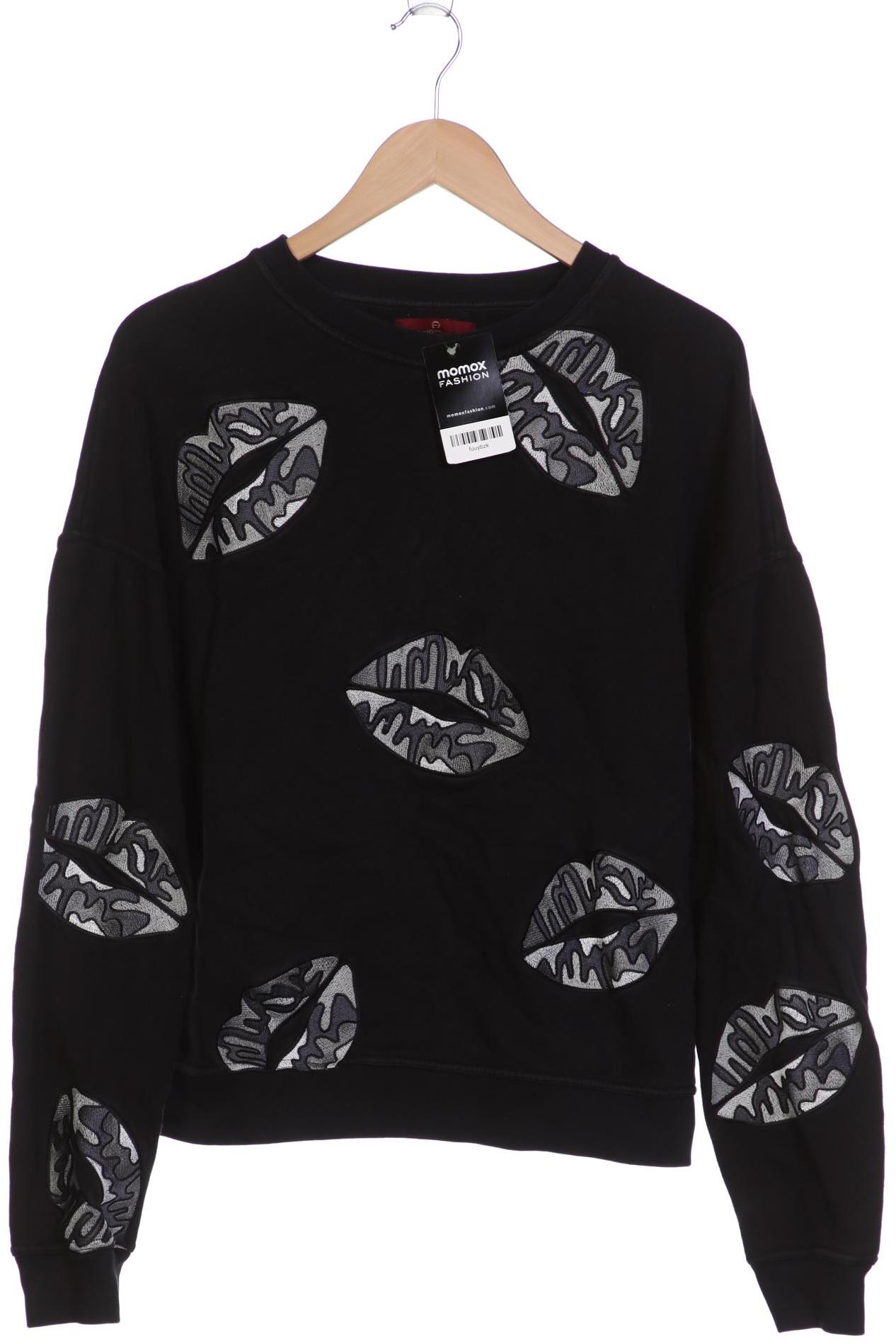

Aigner Damen Sweatshirt, schwarz, Gr. 42