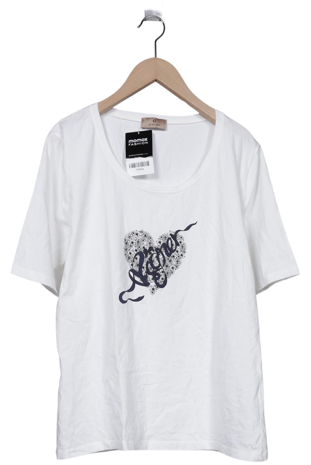 

Aigner Damen T-Shirt, weiß, Gr. 42