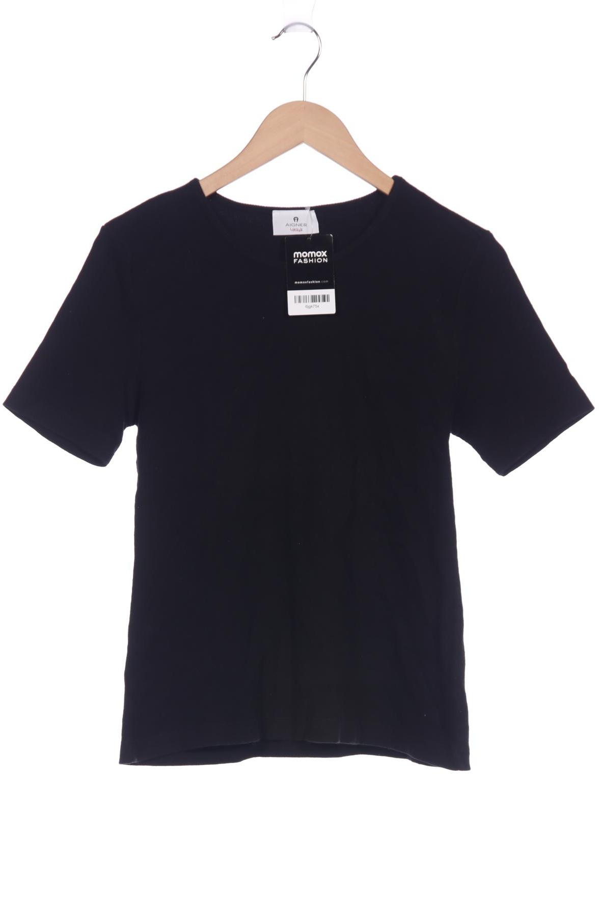 

Aigner Damen T-Shirt, schwarz, Gr. 40
