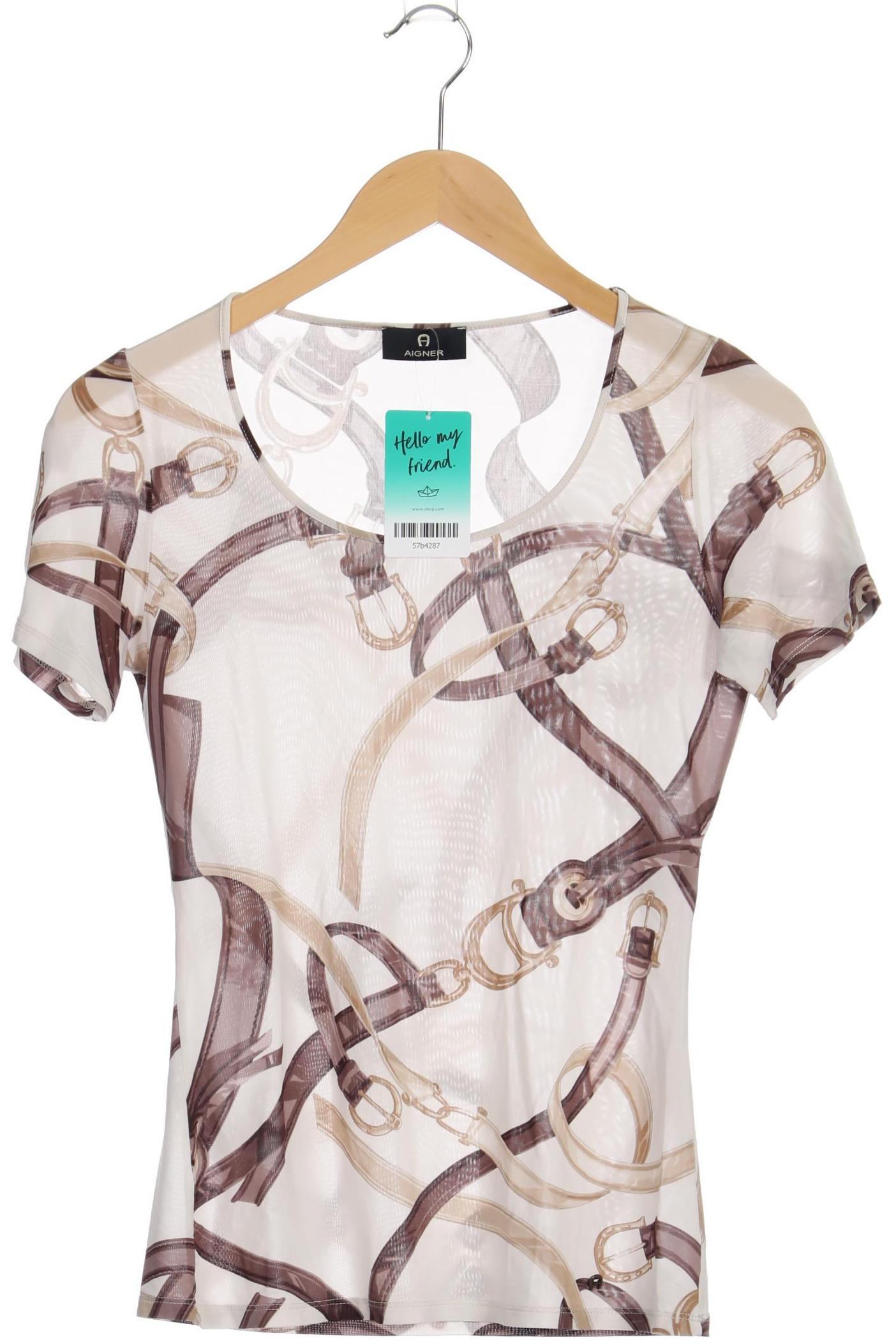 

Aigner Damen T-Shirt, beige, Gr.