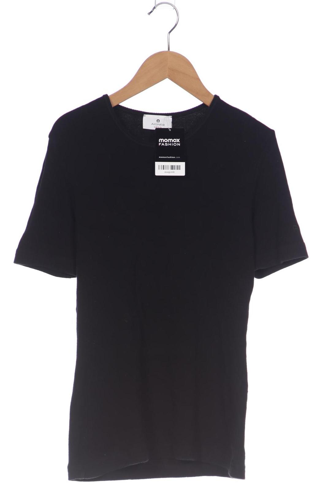 

Aigner Damen T-Shirt, schwarz, Gr. 36