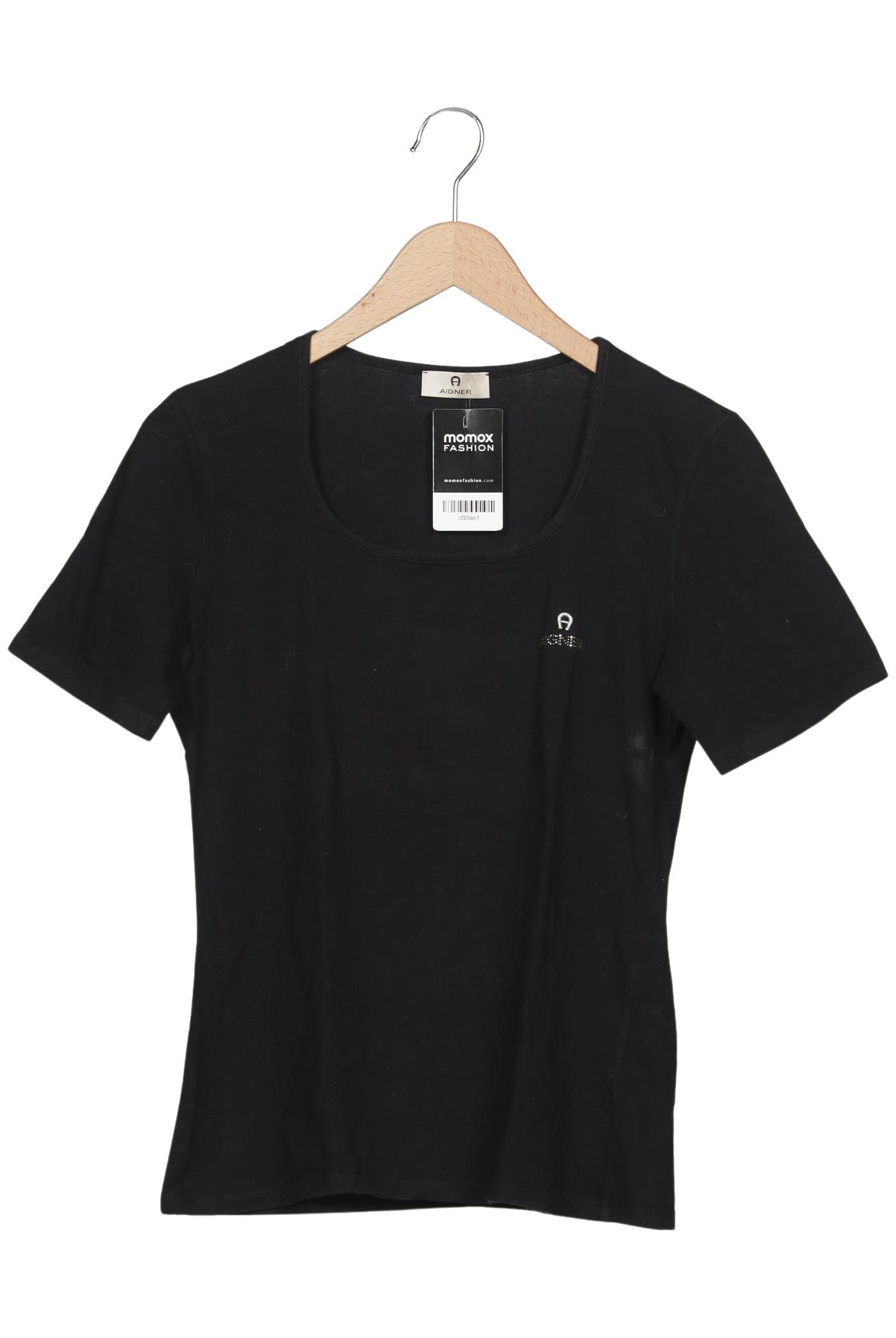 

Aigner Damen T-Shirt, schwarz, Gr. 42