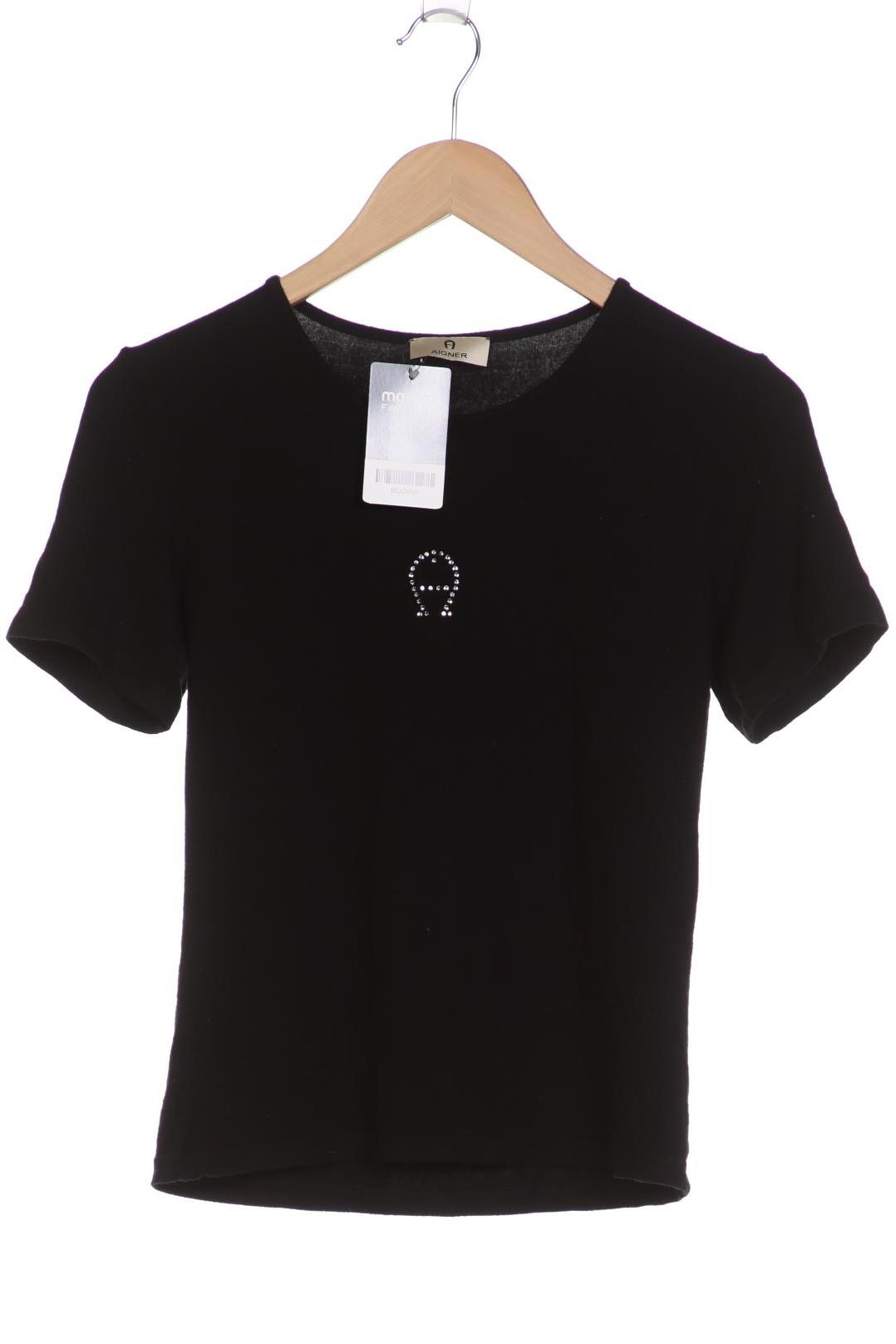 

Aigner Damen T-Shirt, schwarz, Gr. 36