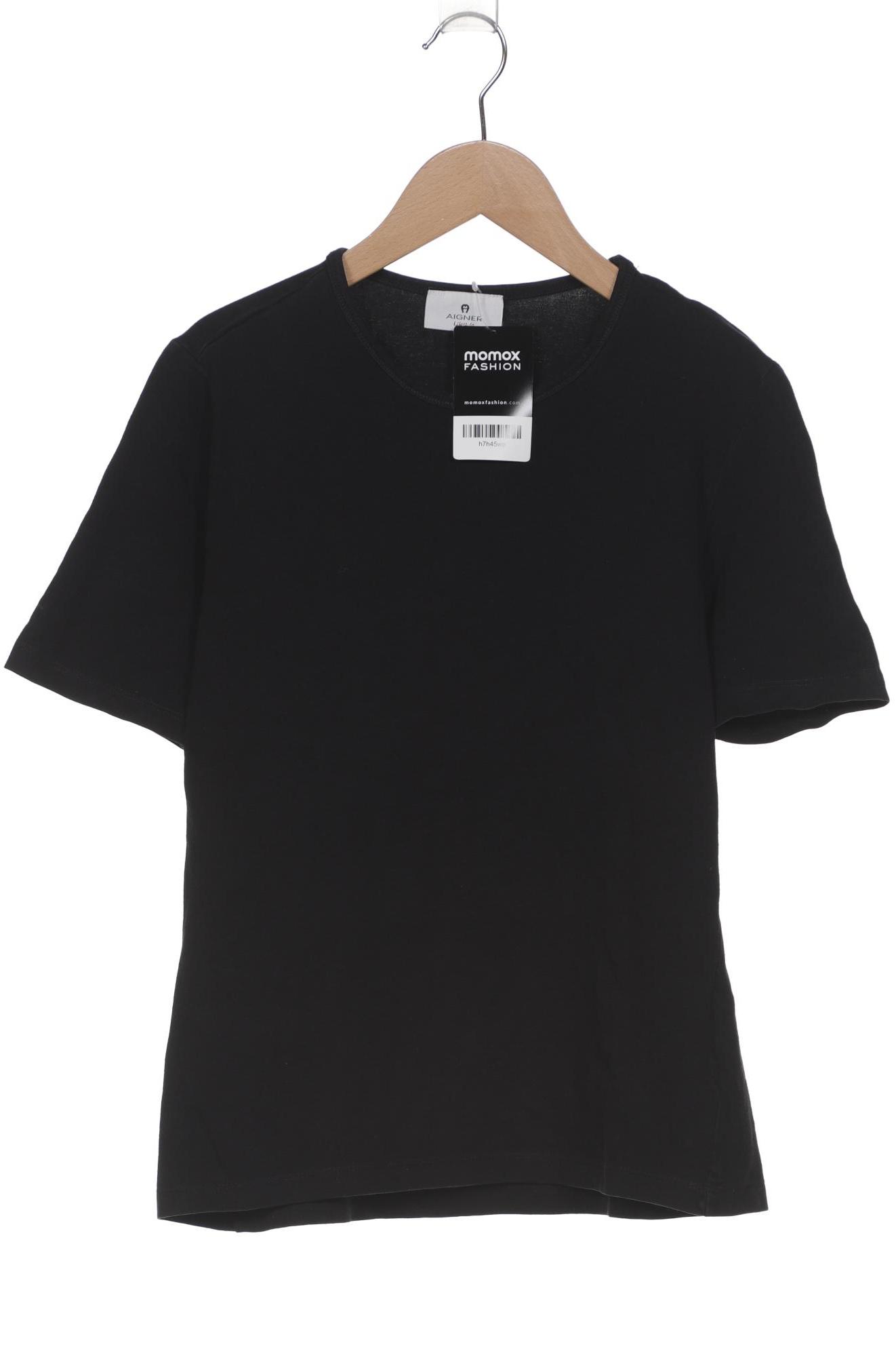 

Aigner Damen T-Shirt, schwarz, Gr. 38